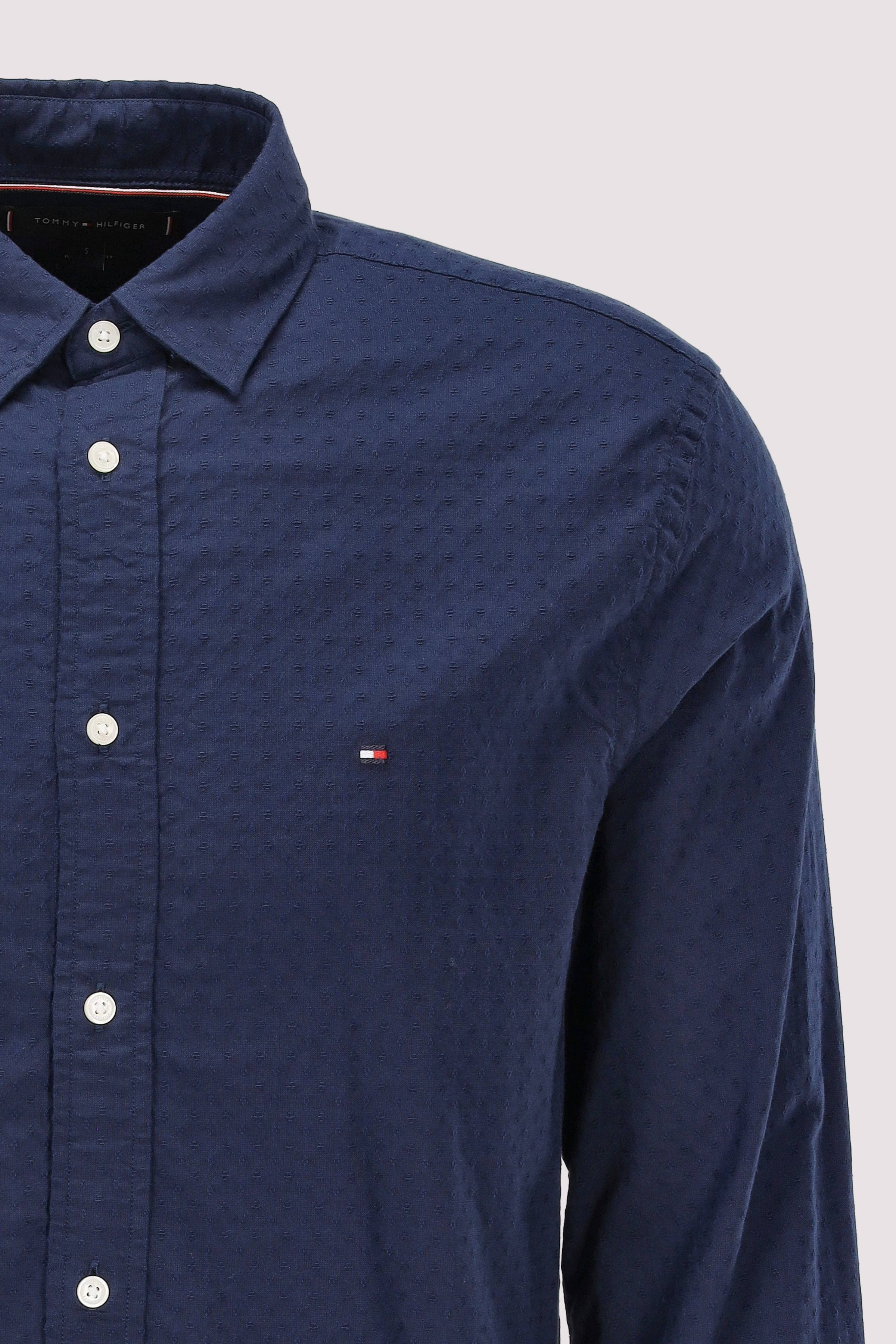 Tommy Hilfiger - DOBBY STRUCTURE RF SHIRT Tommy Hilfiger - DOBBY STRUCTURE RF SHIRT