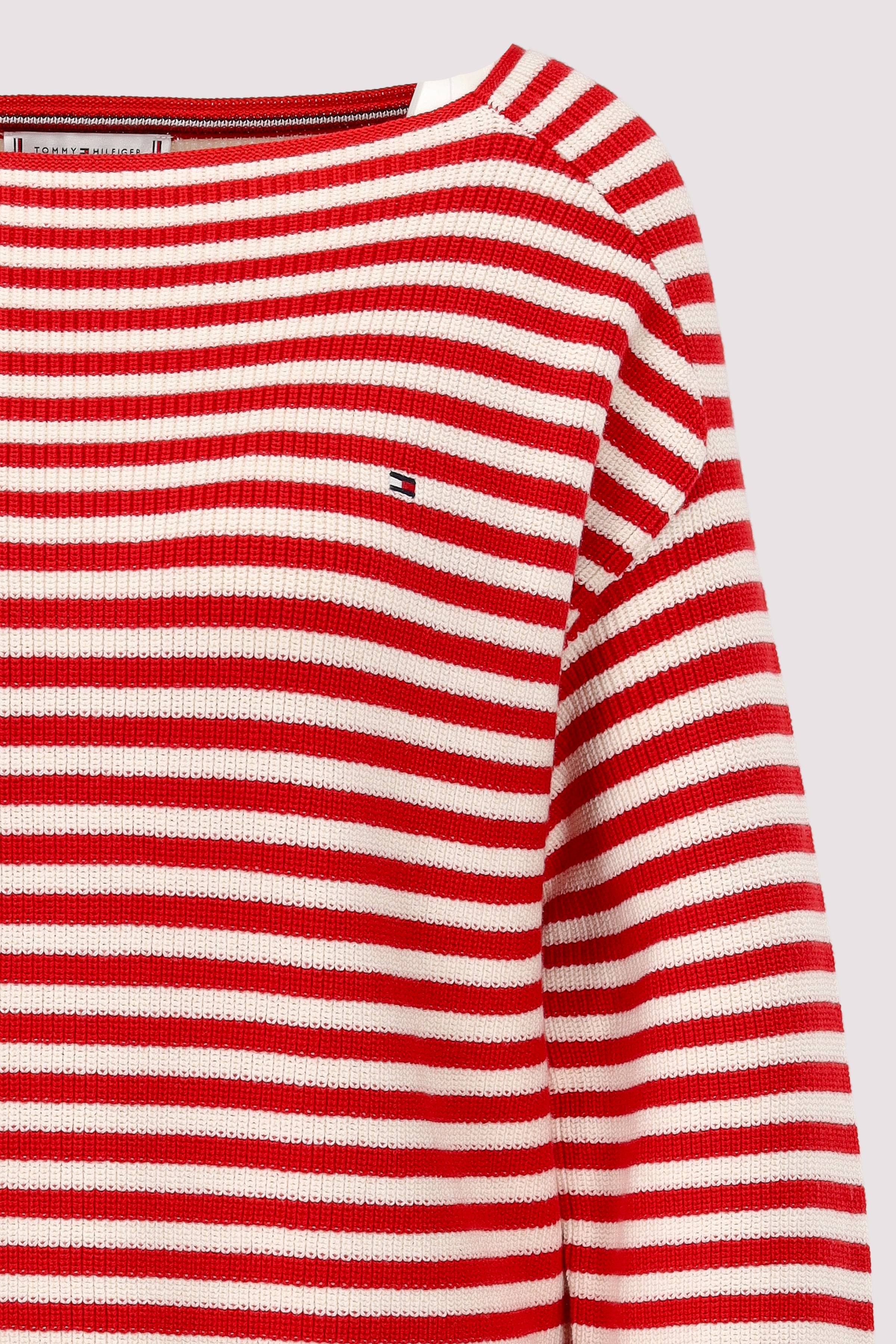 Tommy Hilfiger - Pullover aus recycelter Baumwolle.