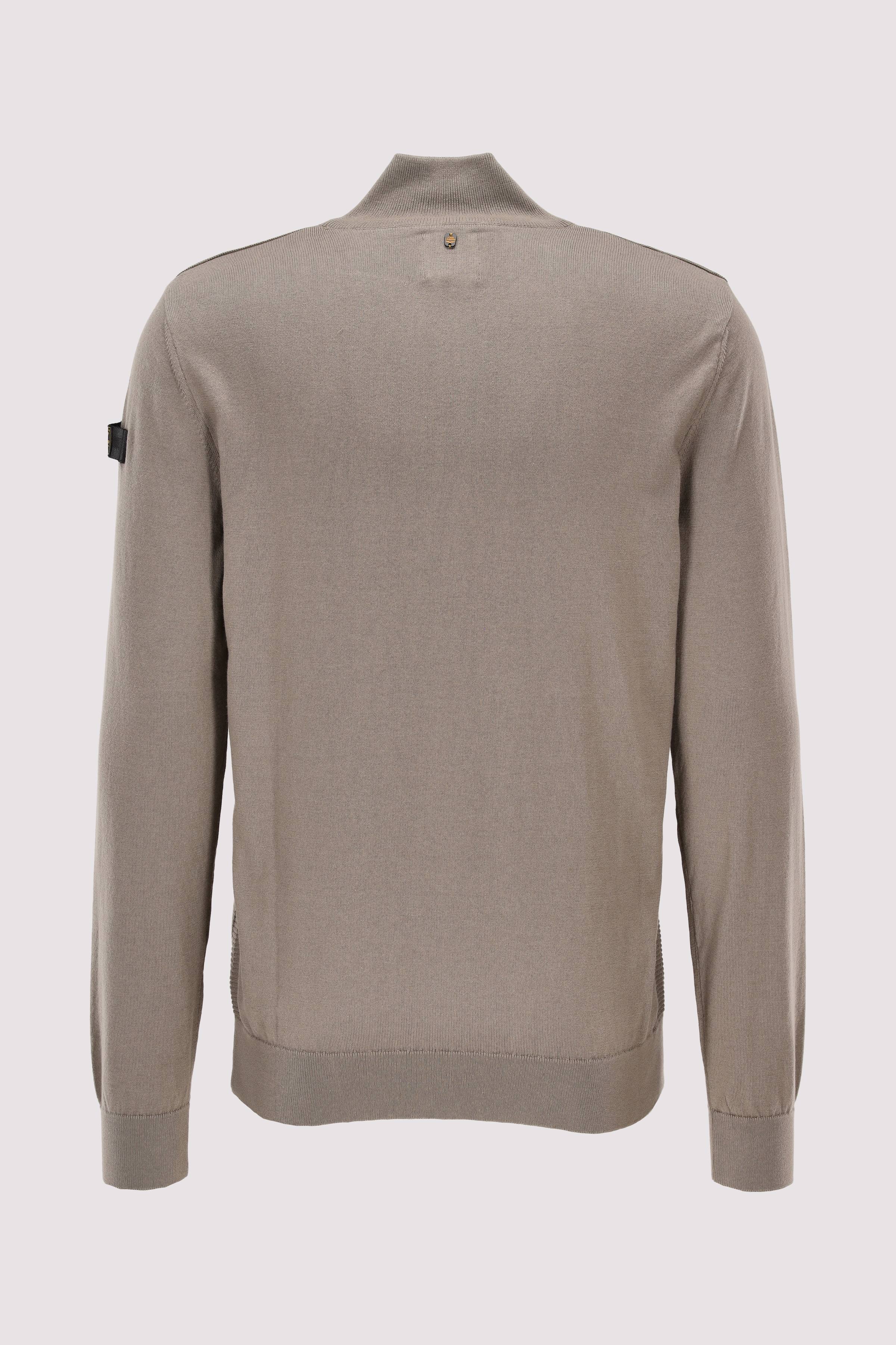 Half zip collar cotton