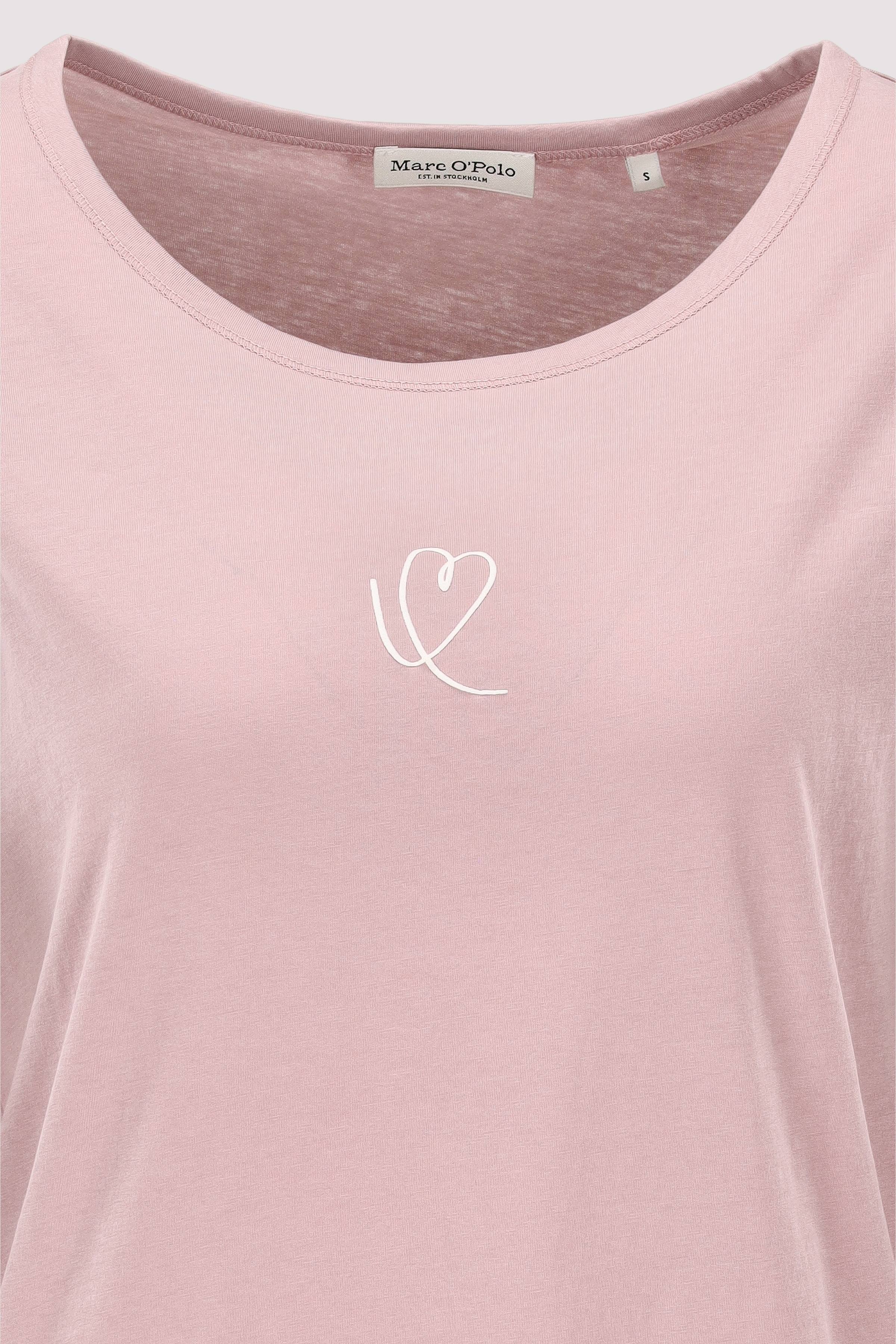 Marc O Polo Casual - Marc O'Polo Damen T-Shirt aus Baumwolle