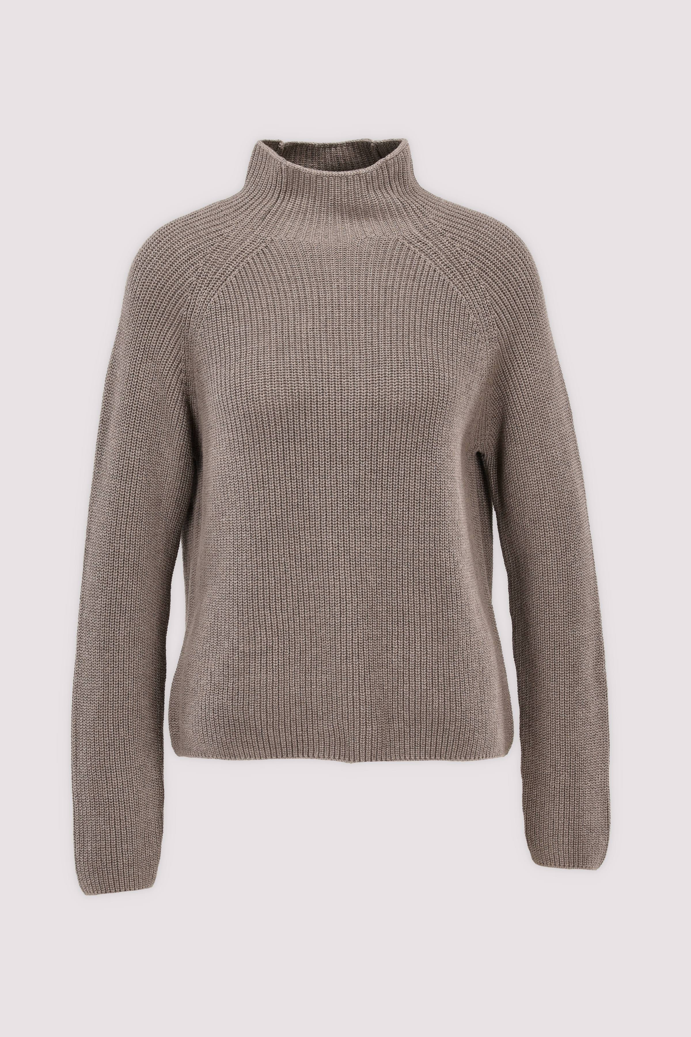 Rollkragenpullover Baumwolle Damen