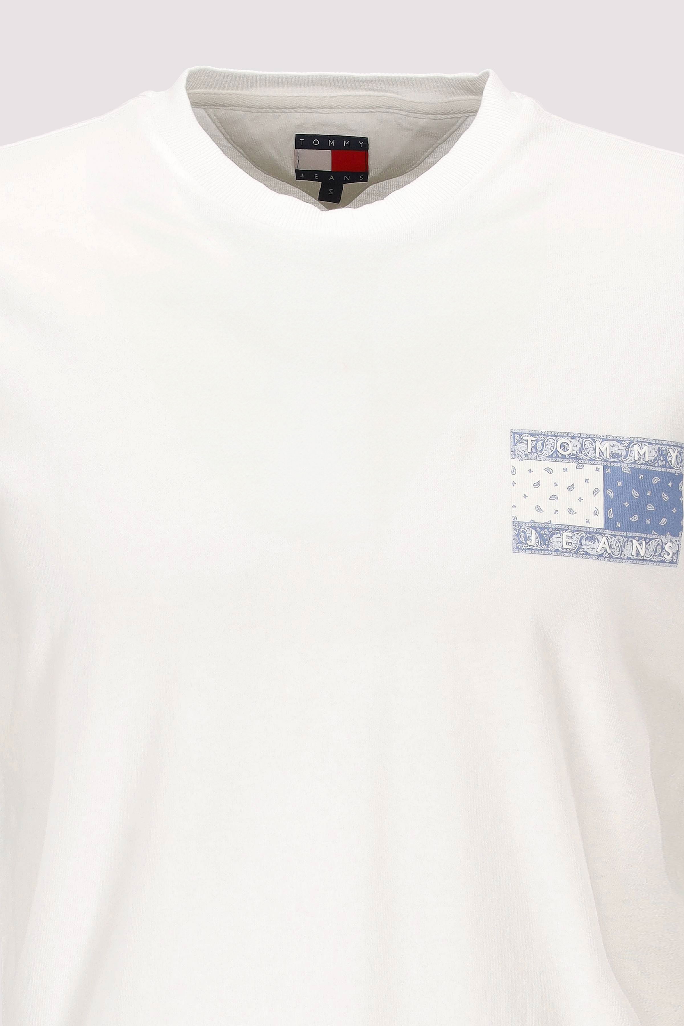 Tommy Jeans - TJM REG PAISLEY FLAG TEE EXT