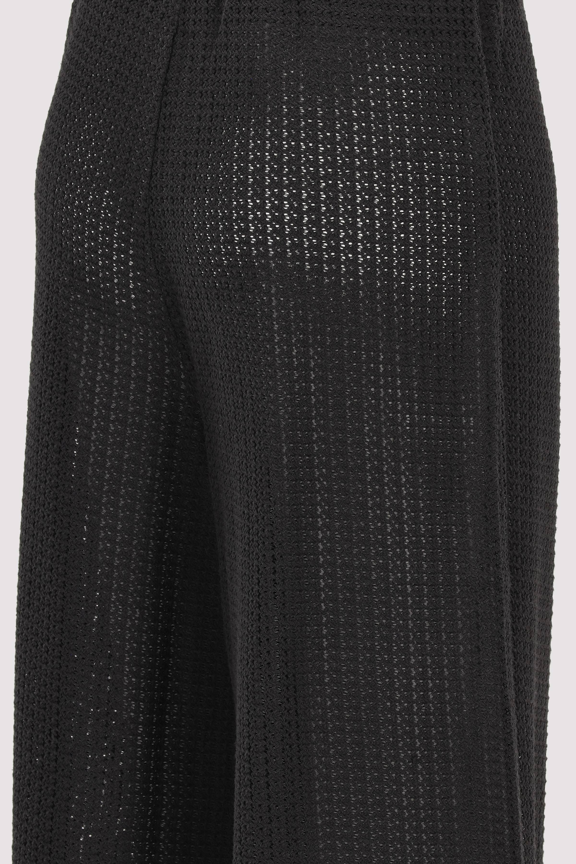 Marc O Polo Casual - Marc O'Polo Damen Wide-Leg Hose Schwarz