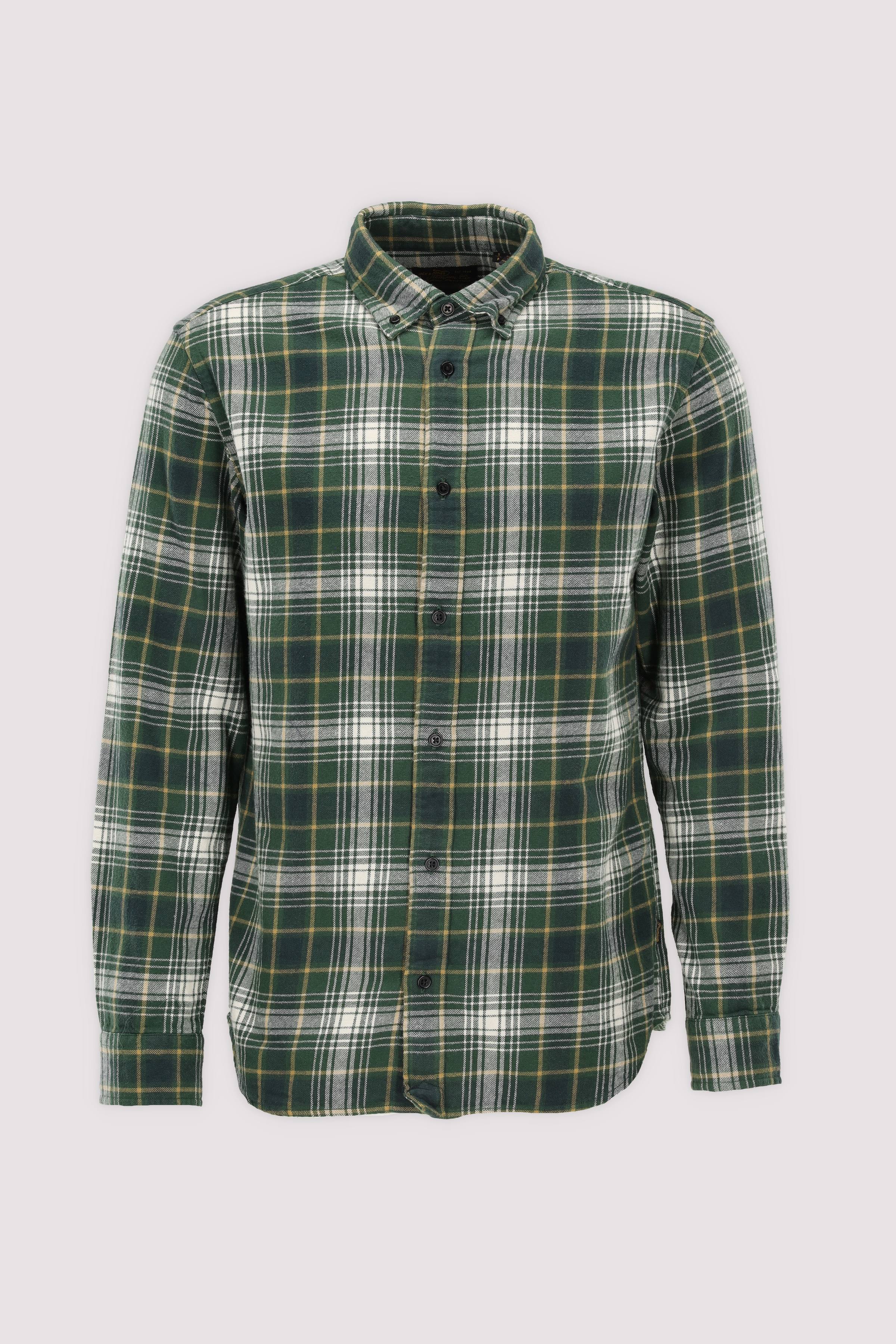 Jack and Jones Langarmhemd piniengrün
