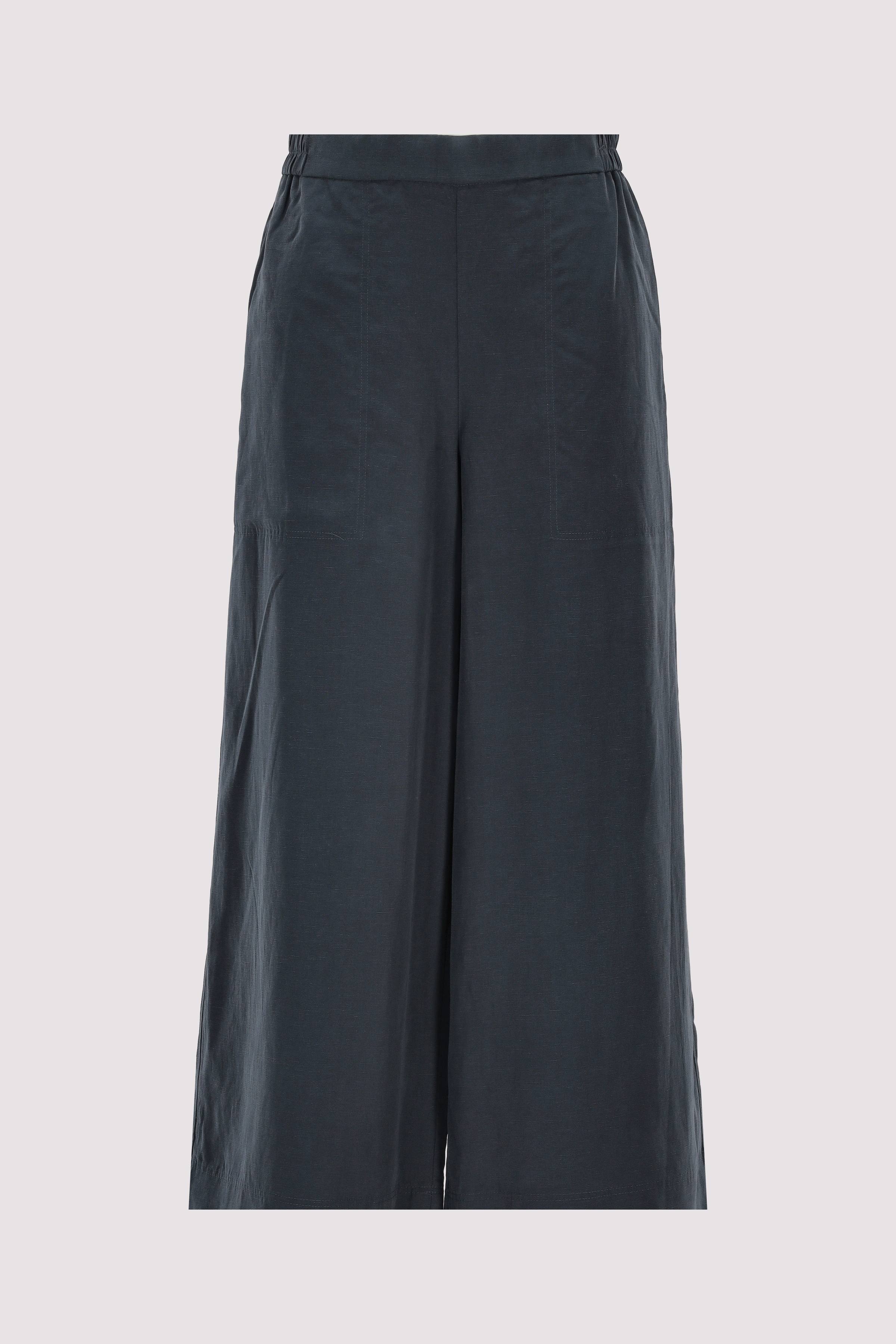 Pants, culotte style, elastic 