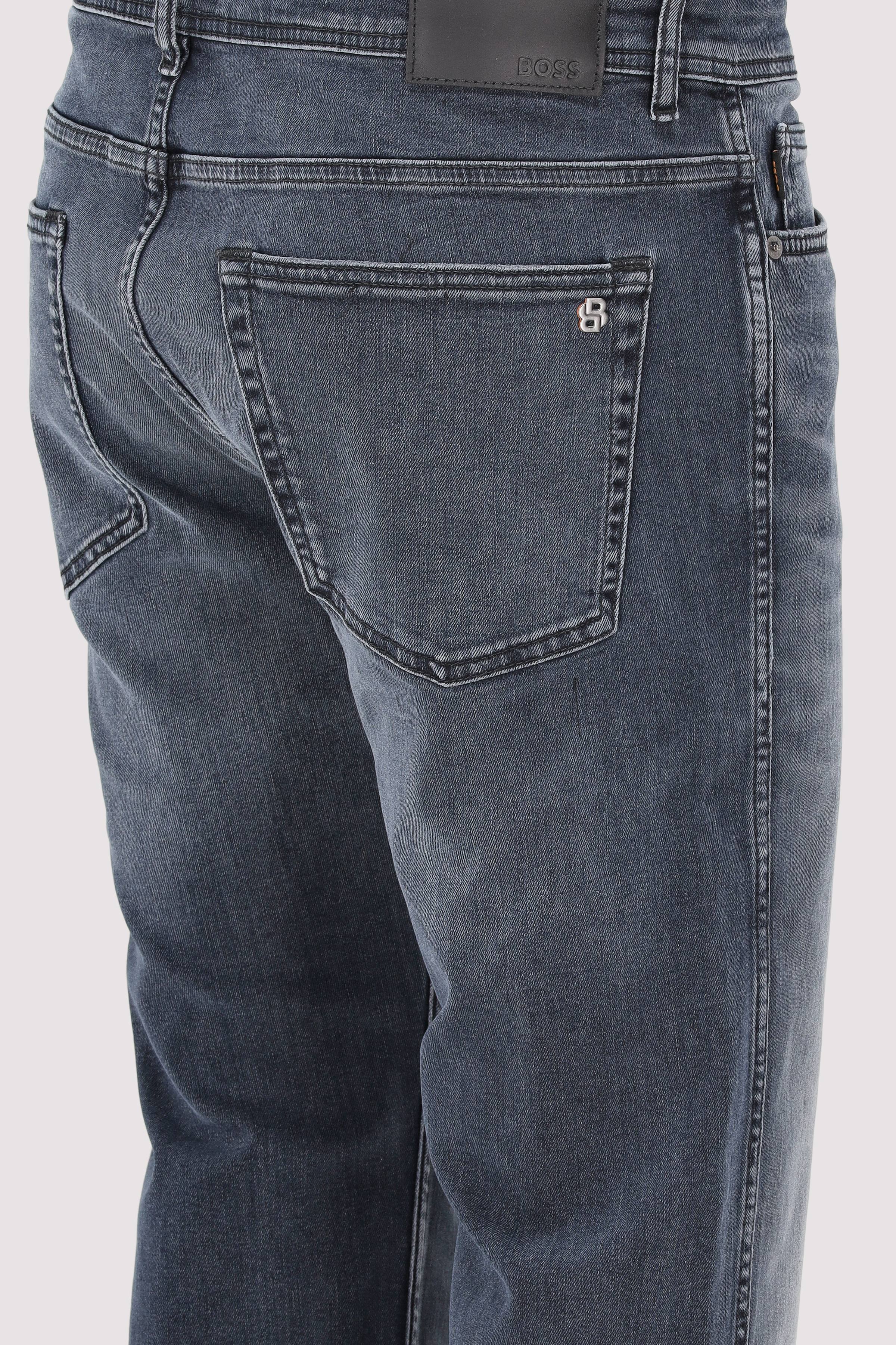 BOSS - BOSS Herren-Jeans Navy mit Stretch