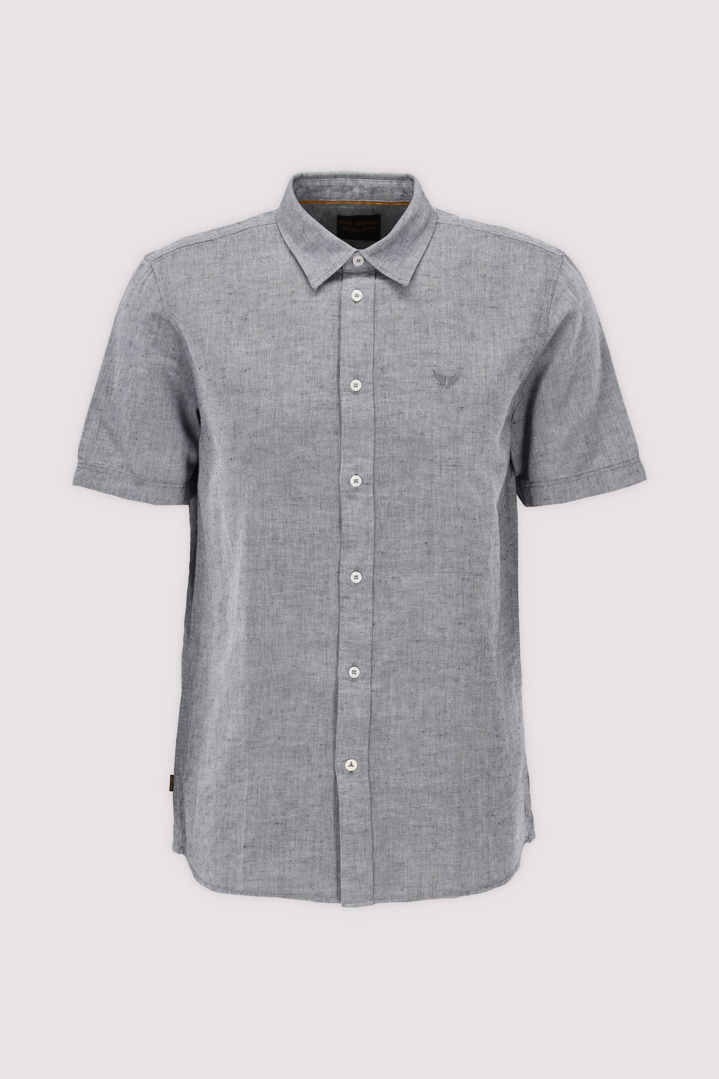 Short Sleeve Shirt 2 tone Cott