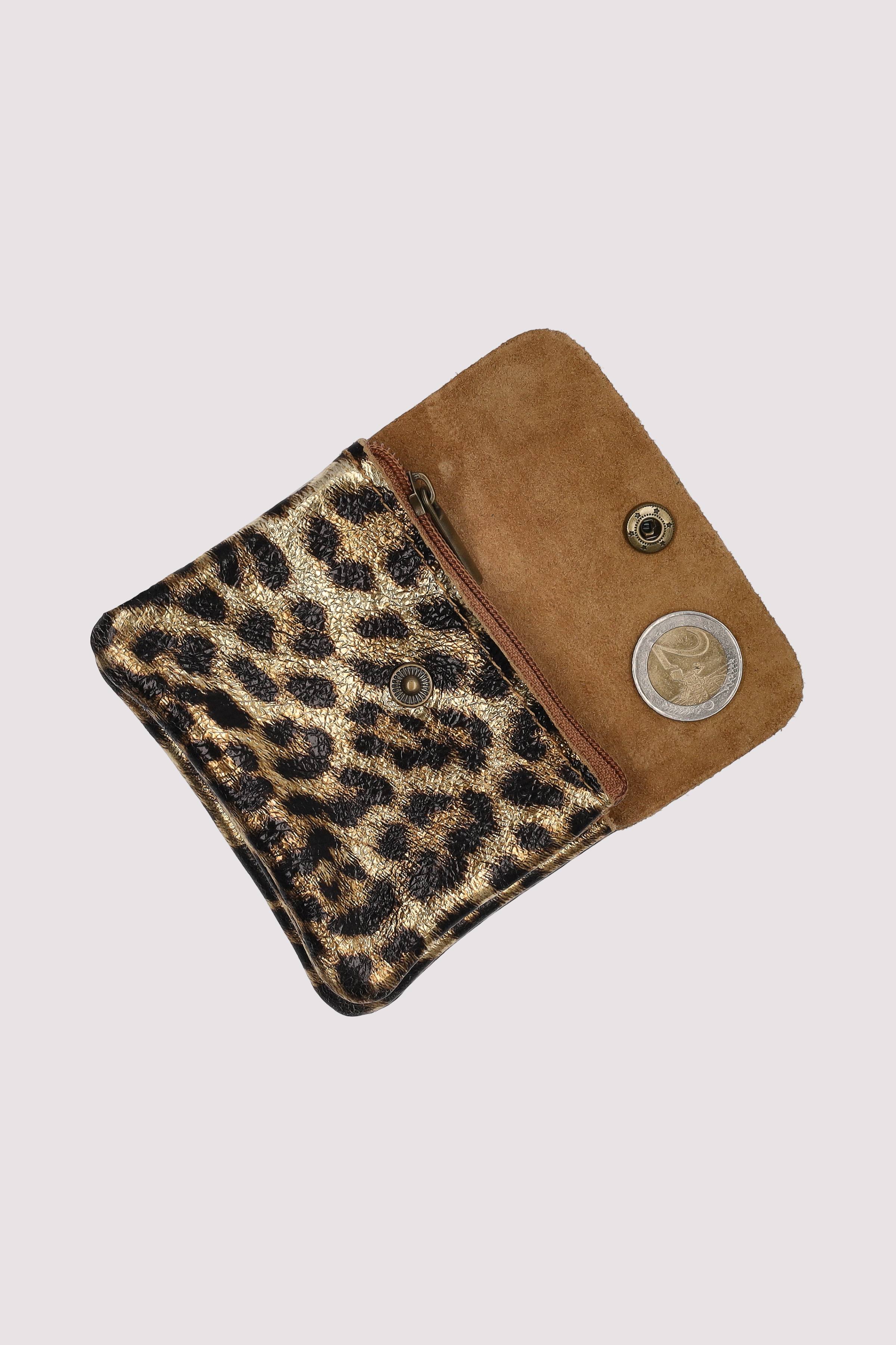 Crazy Lou - Crazy Lou Leopard Portemonnaie Damen