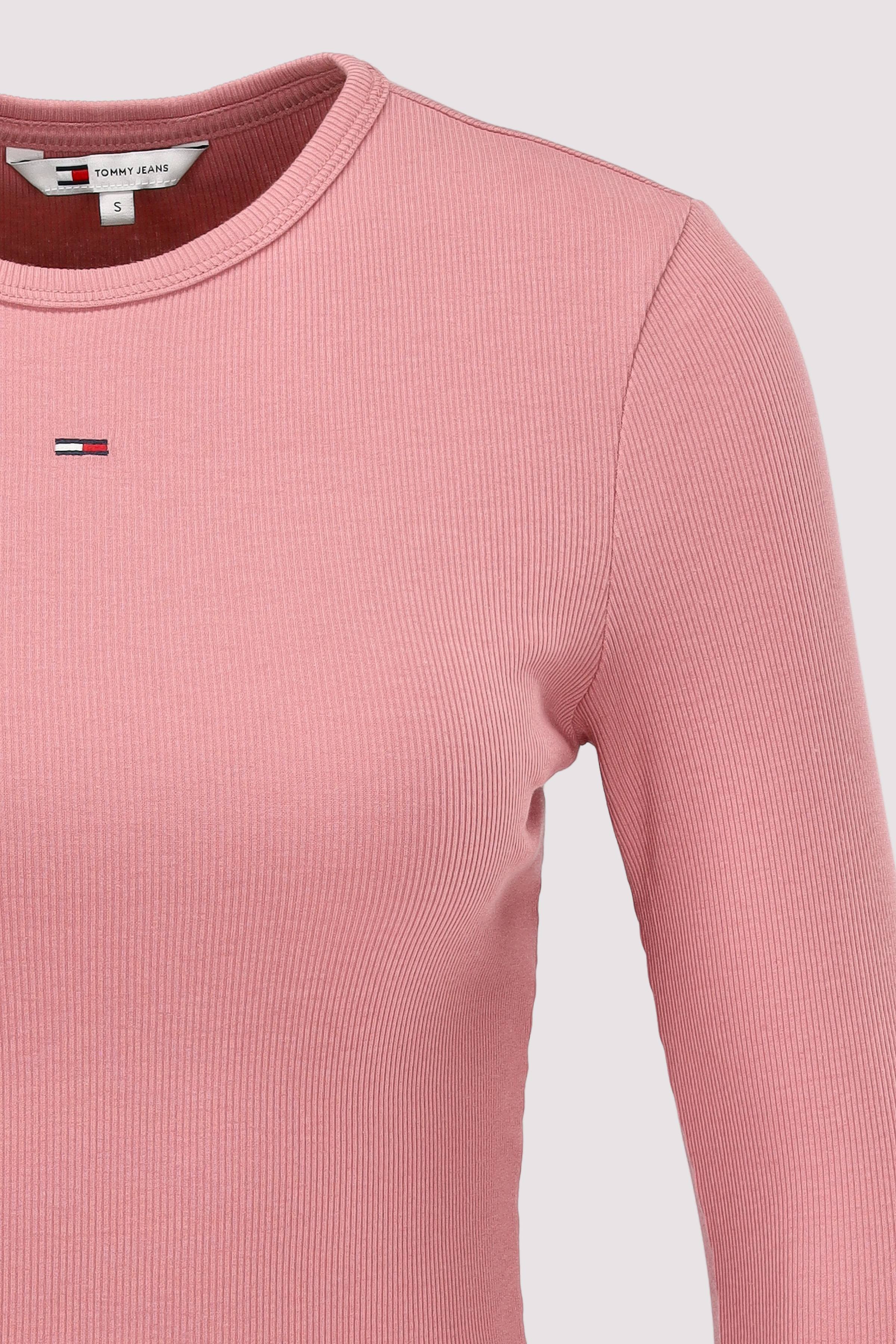 Tommy Jeans - TJW SLIM ESSENTIAL RIB LS