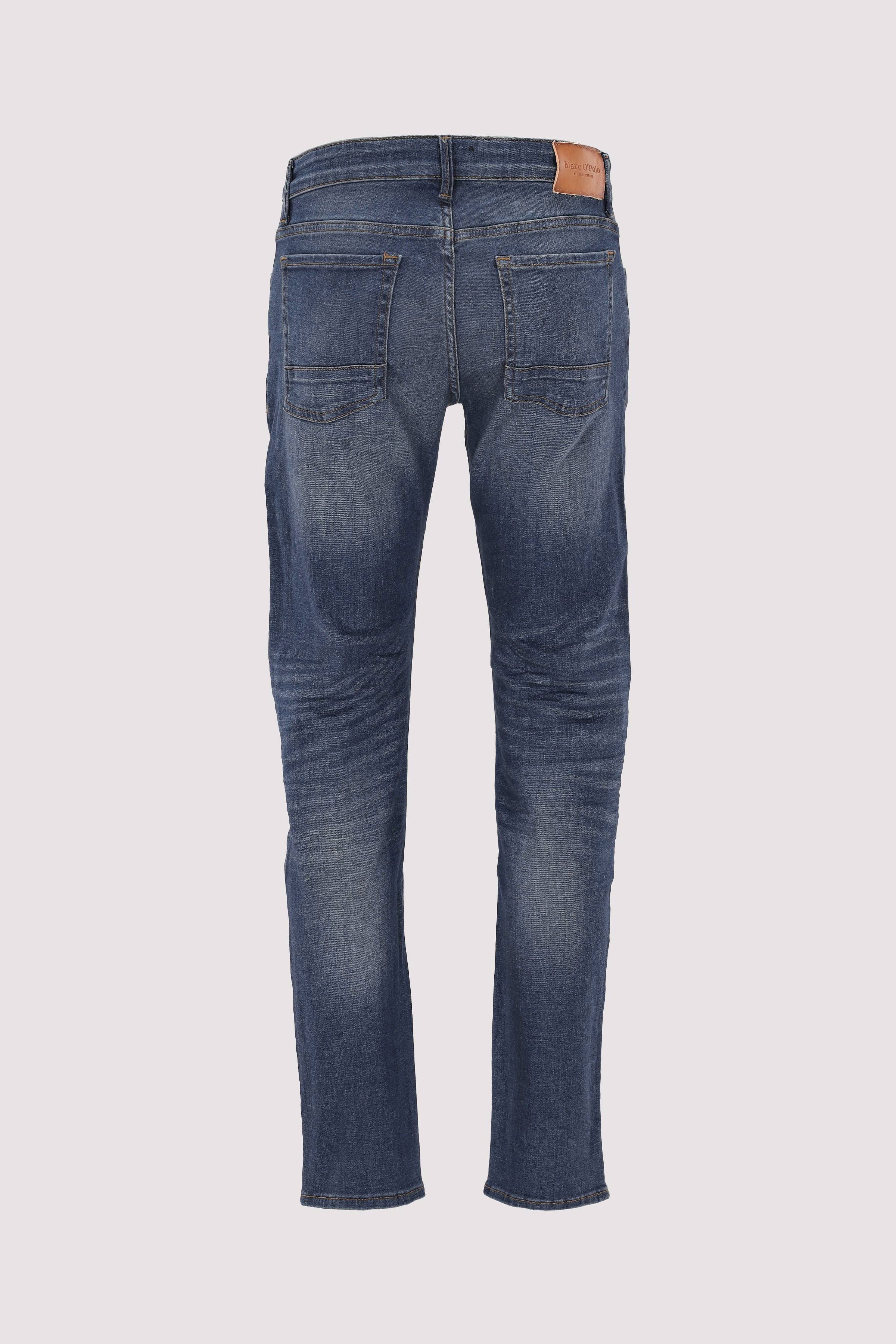 Marc O´Polo International - Denim trousers, shaped fit, sh