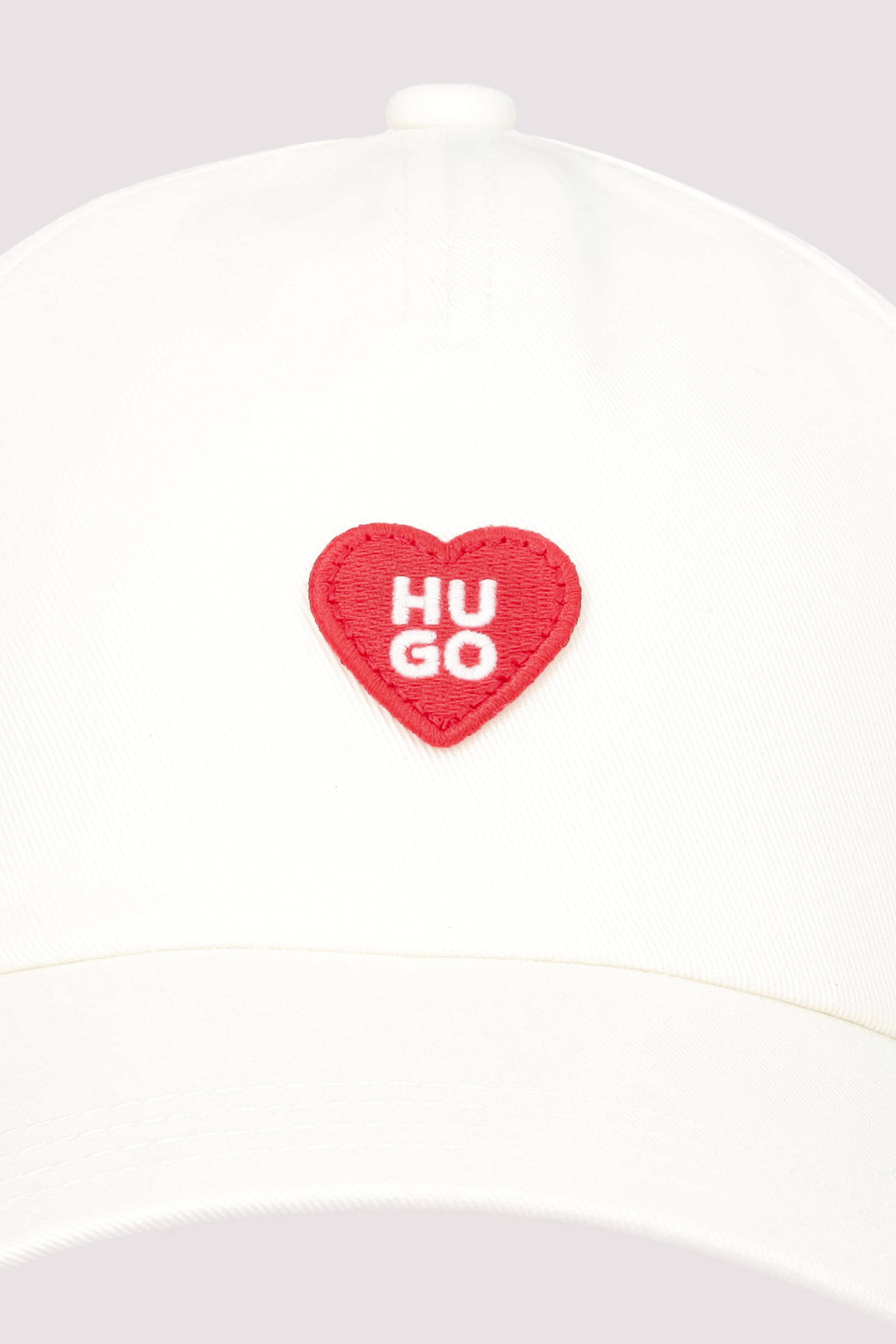 HUGO Cap offwhite für Casual-Looks