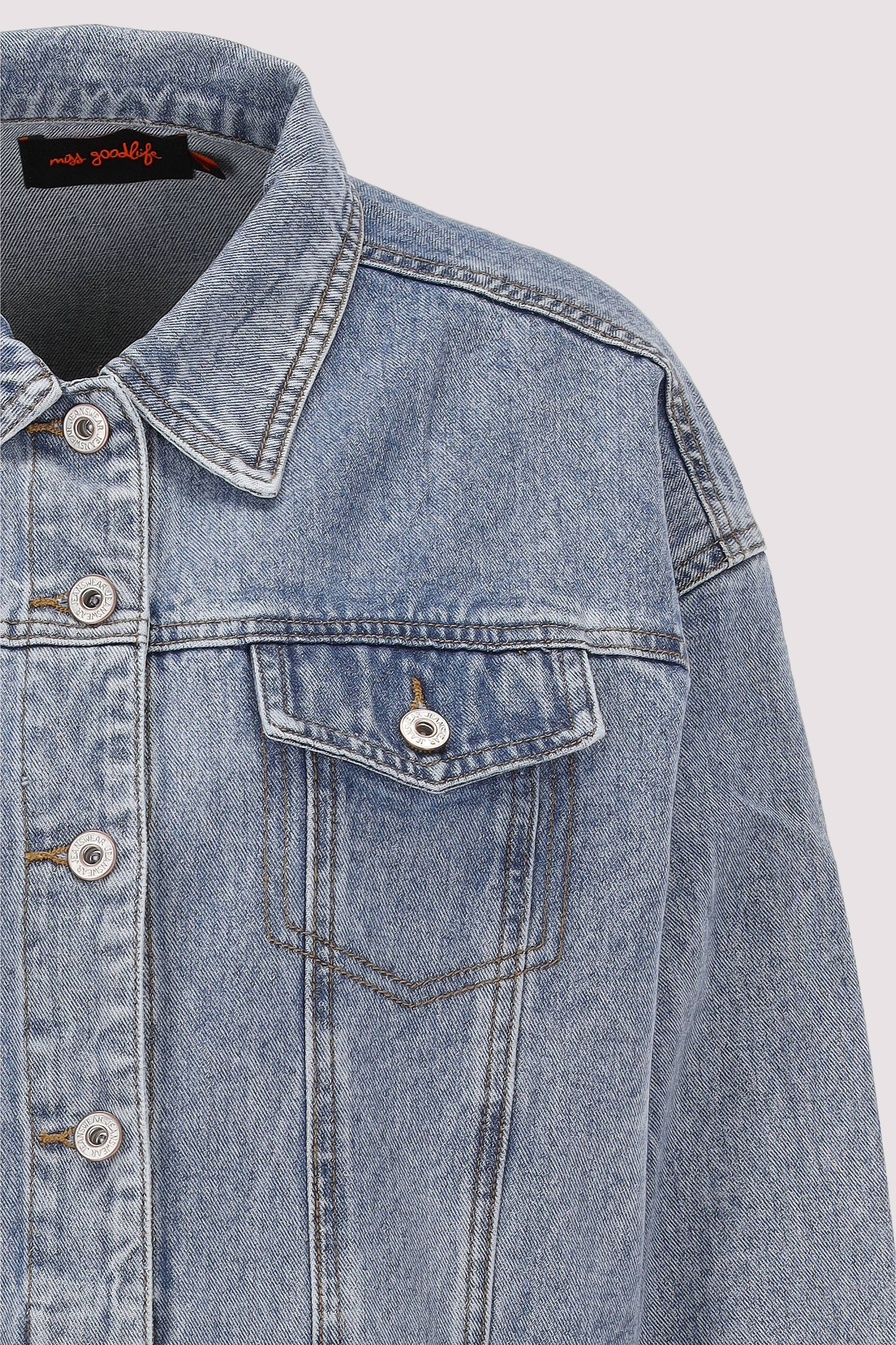 Miss Goodlife - Miss Goodlife Jeansjacke Lightblue