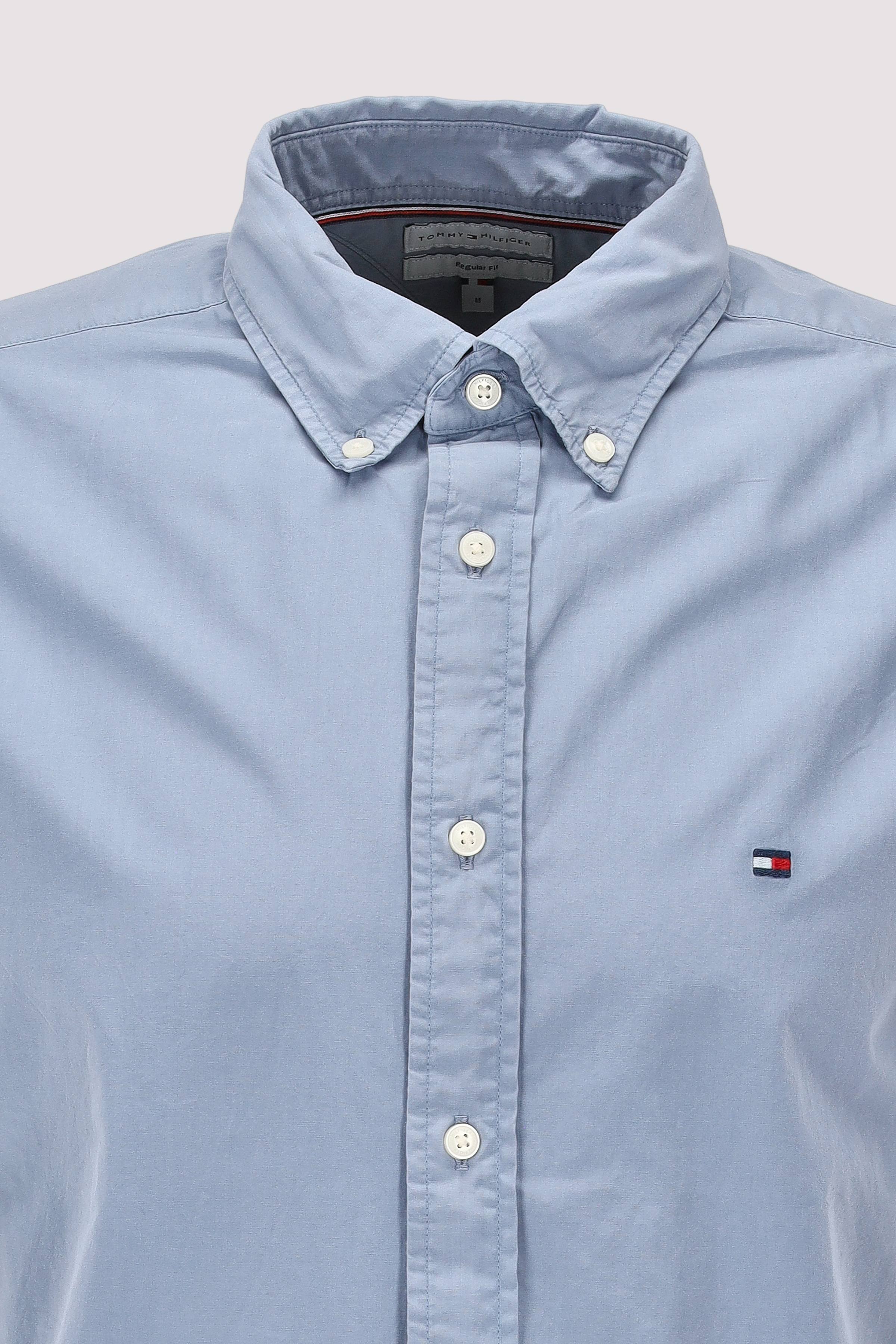Tommy Hilfiger - GMD POPLIN BTD S/S SHIRT