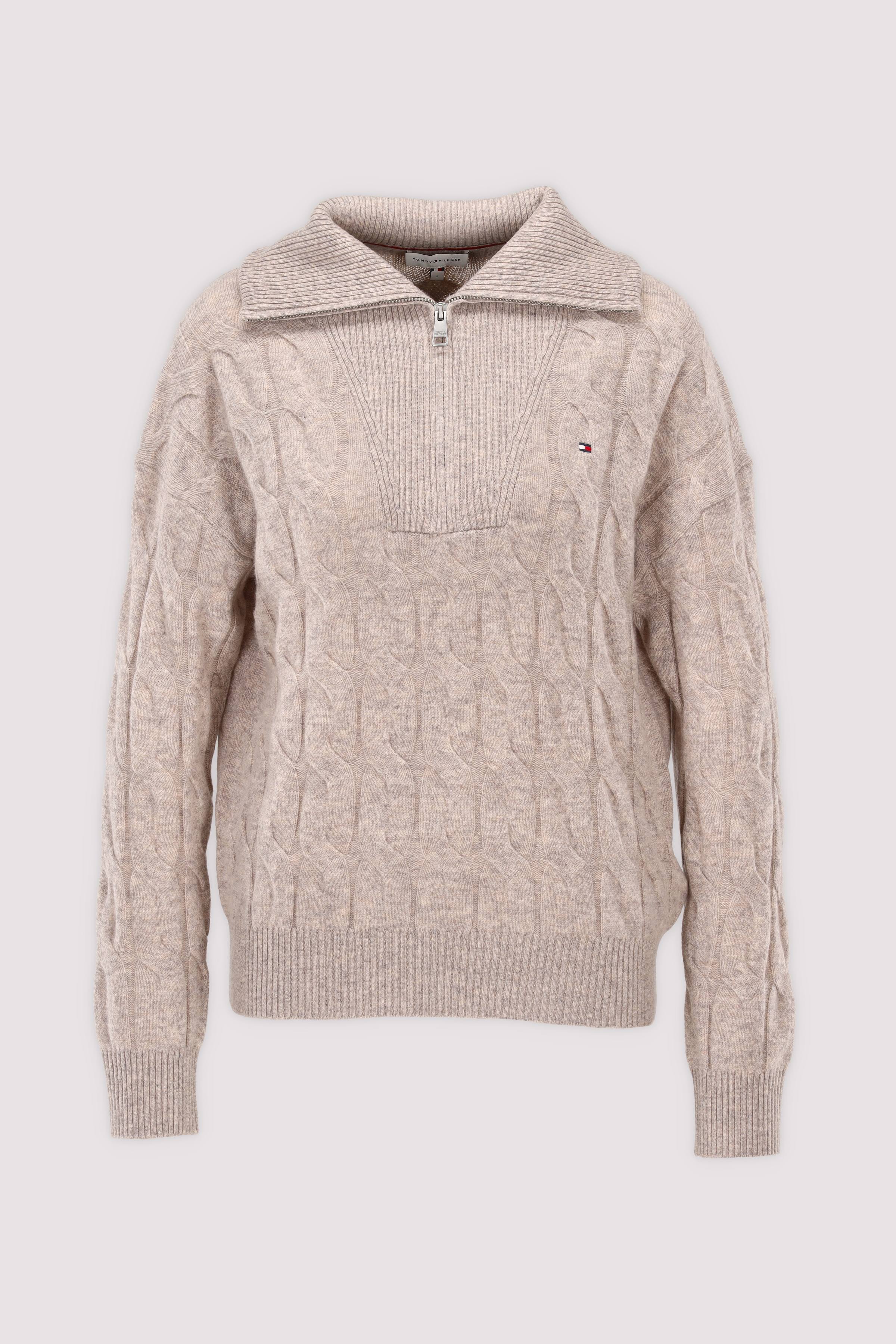 Tommy Hilfiger Damen Half-Zip-Pullover