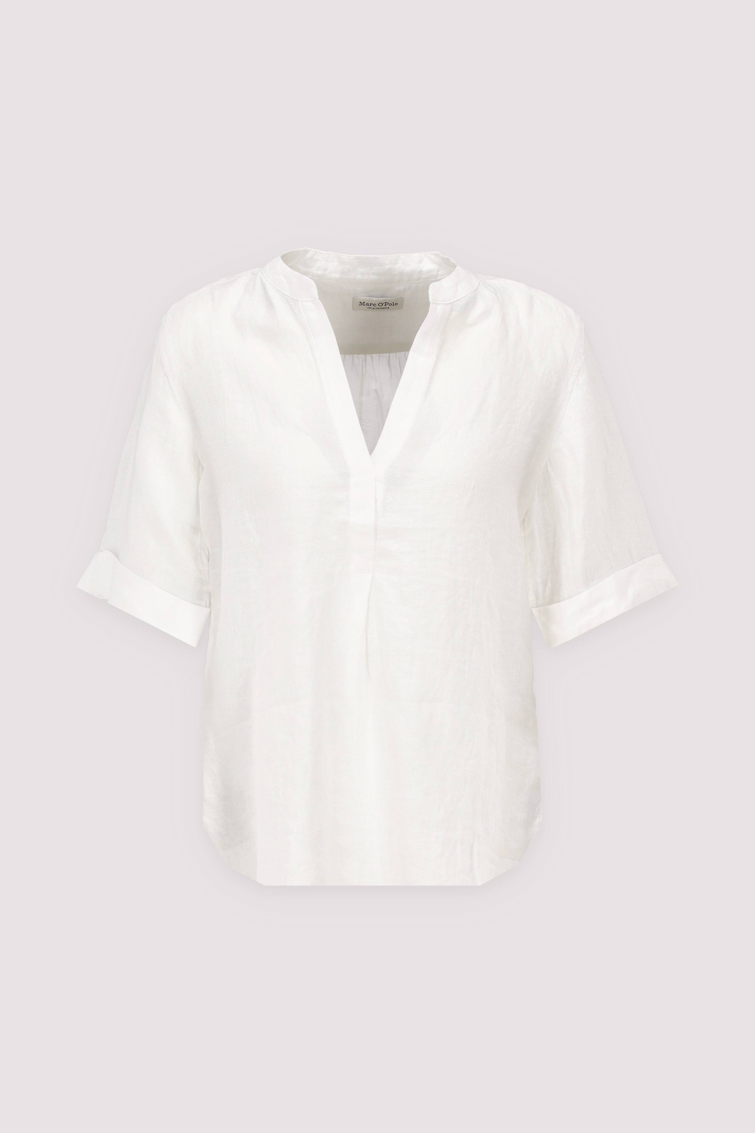 Short sleeve tunic, V-neck, fe