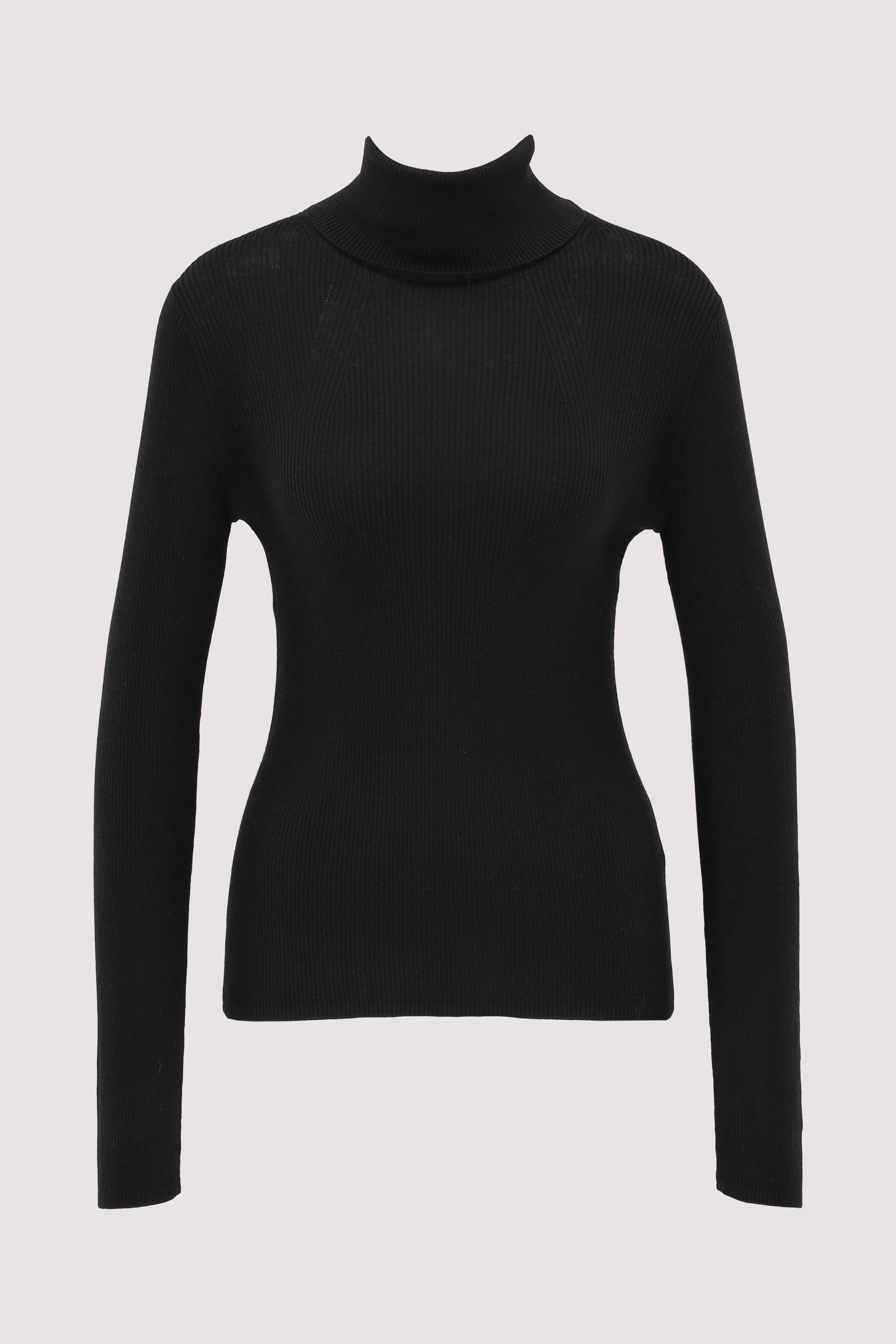 Pullover, longsleeve, rib stru