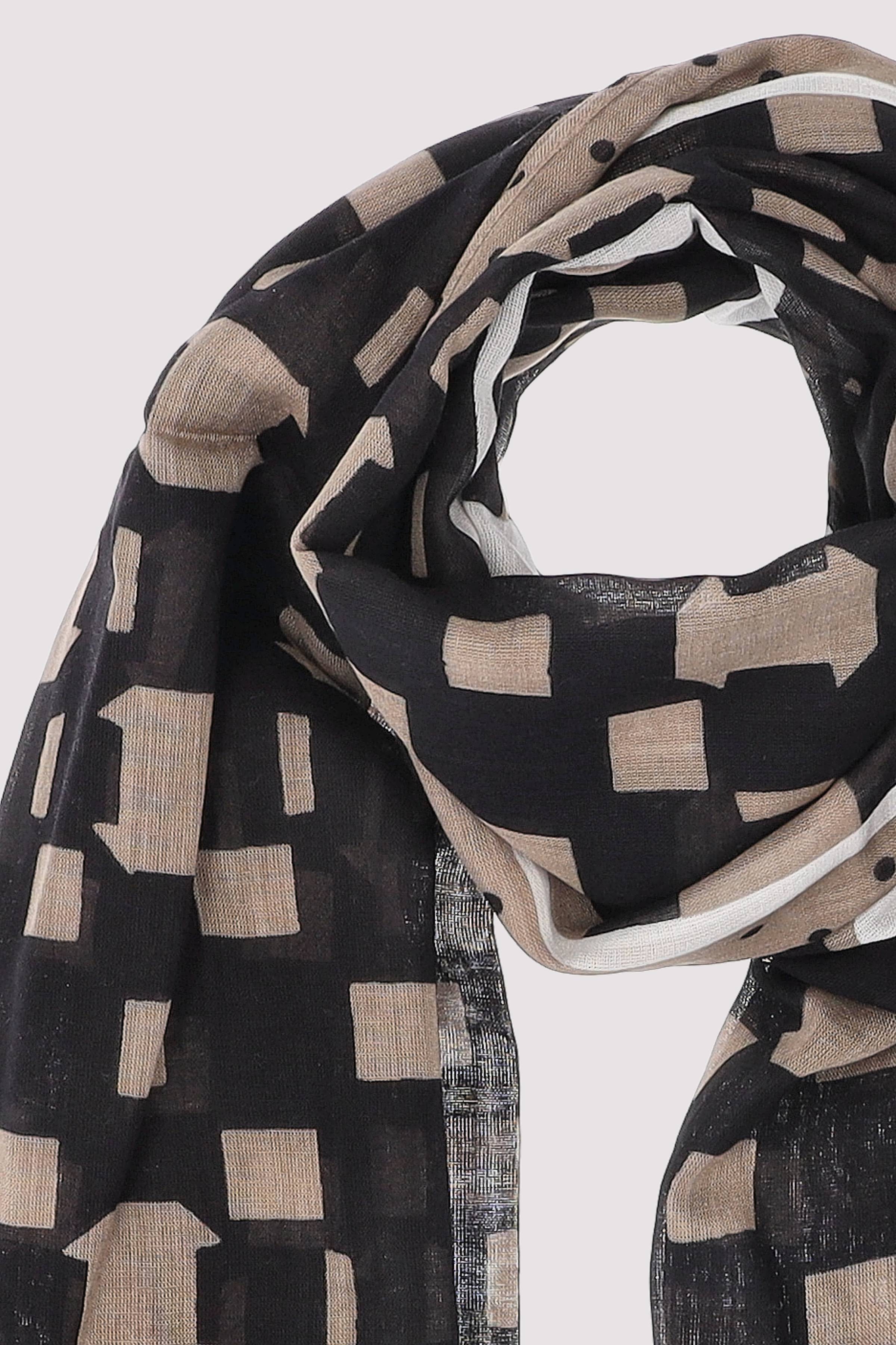 Marc O´Polo International - Scarf, woven, cotton-modal, va Marc O´Polo International - Scarf, woven, cotton-modal, va