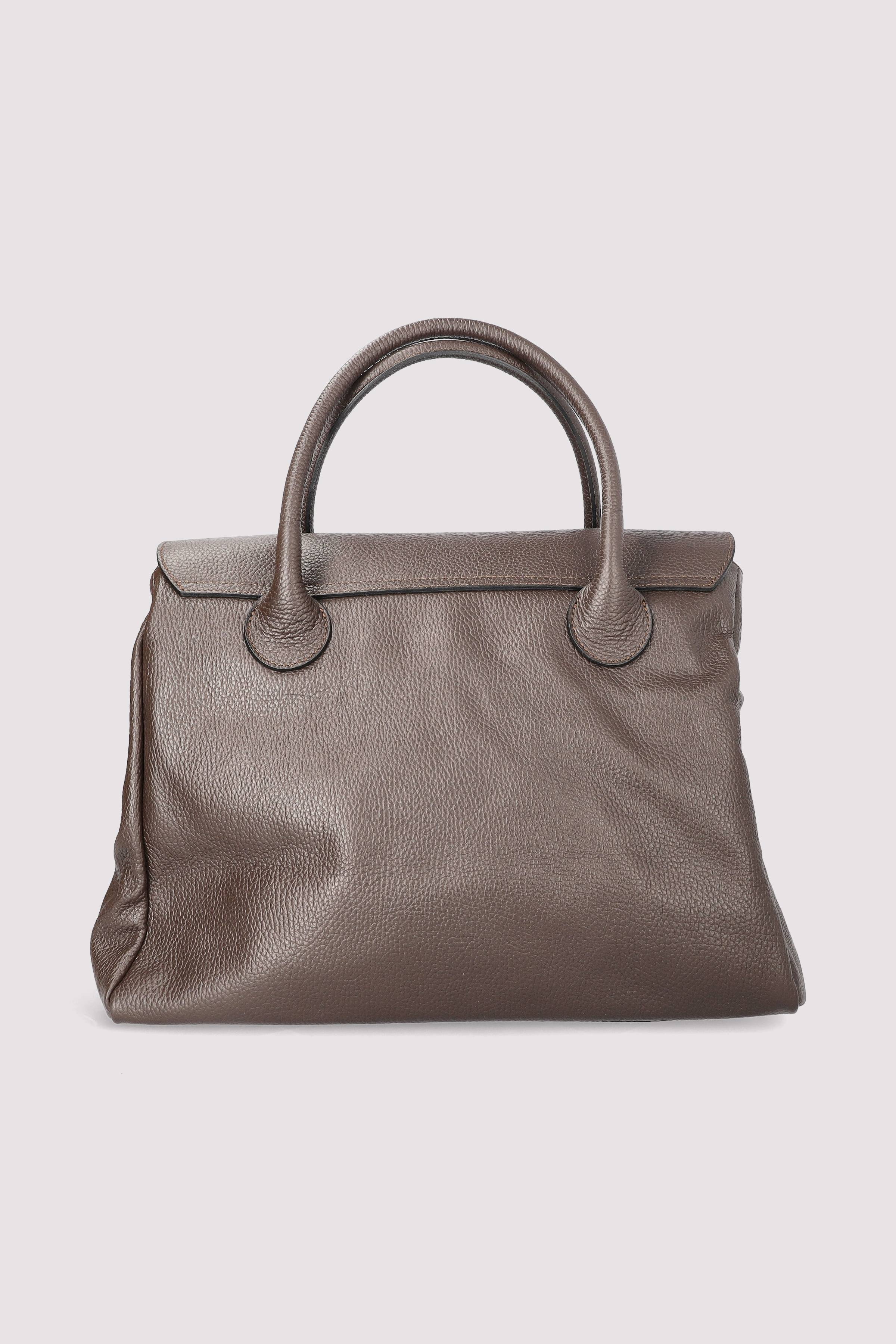 Marlon Bags - Marlon Bags Handtasche braun elegant
