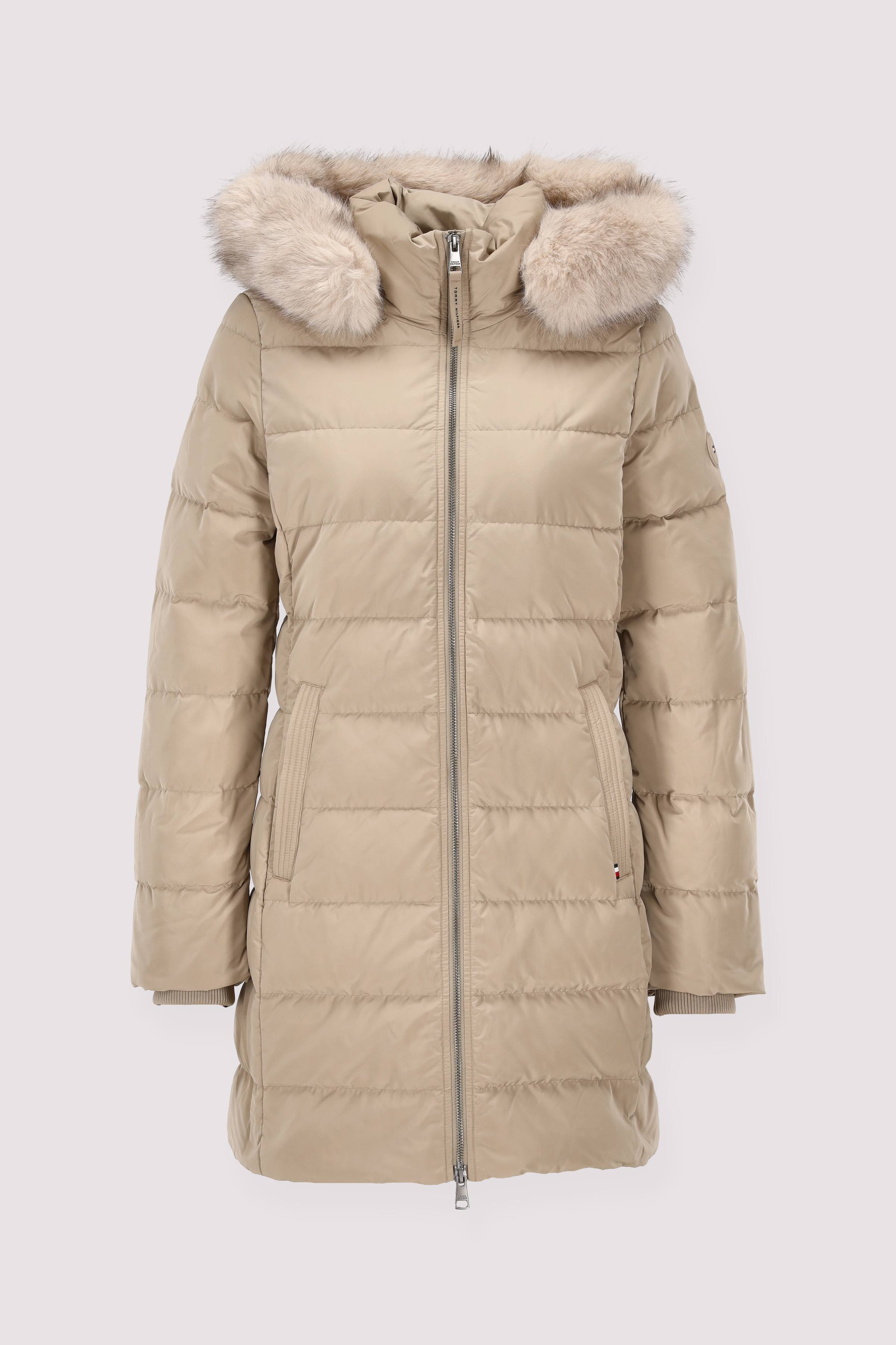 Tommy Hilfiger Damen Wintermantel beige