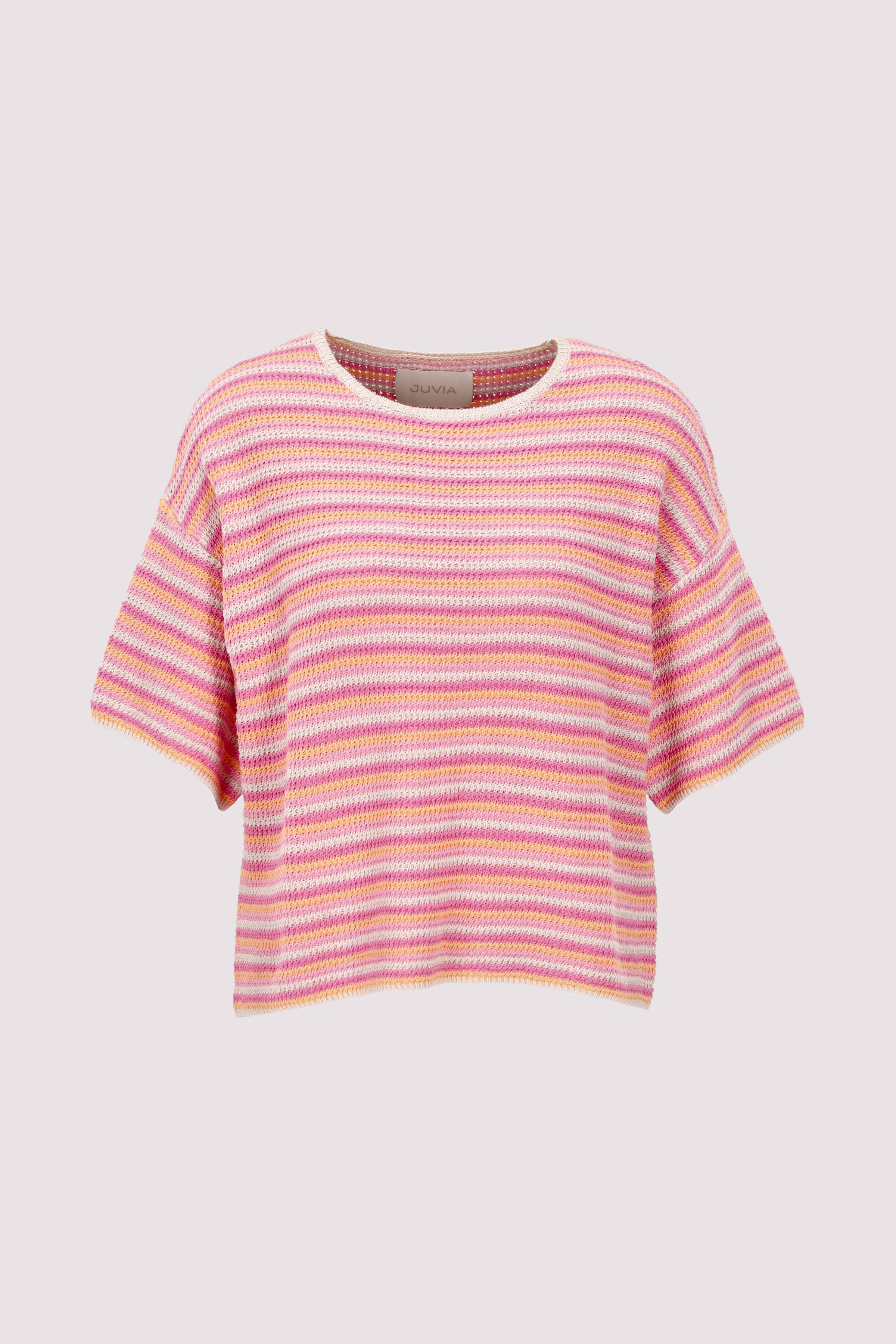Gemütlicher Pullover Begonia pink