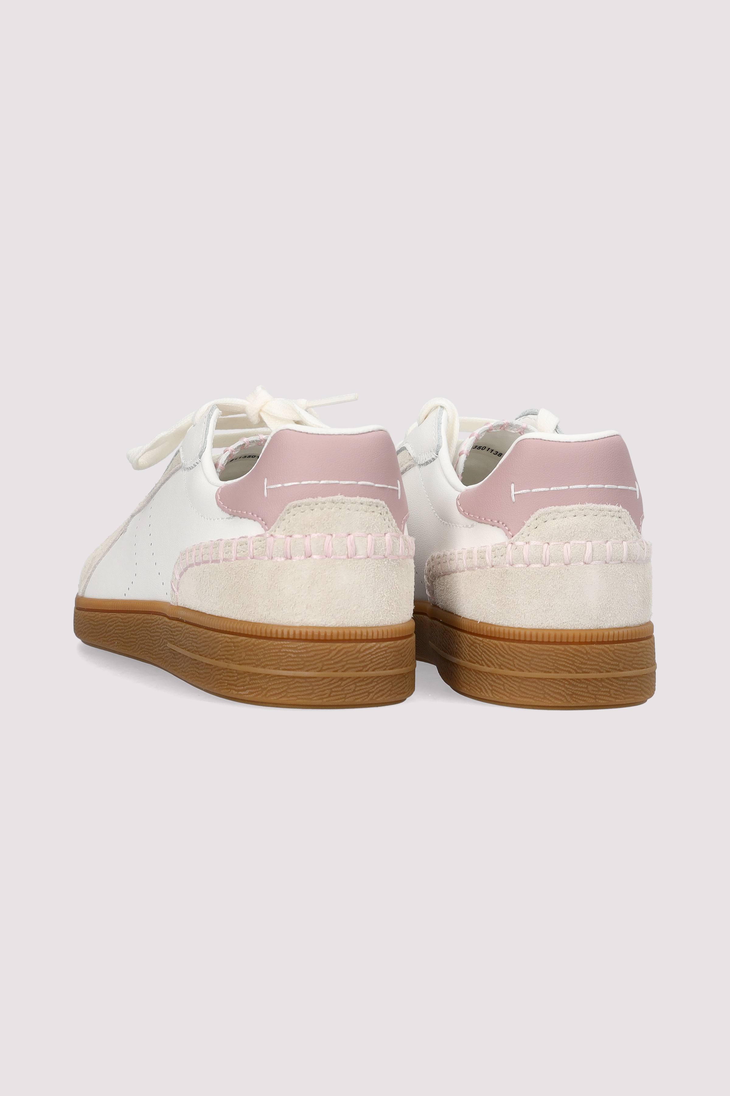 Marc O Polo Schuhe - Marc O'Polo Damen Sneaker Offwhite-Rose