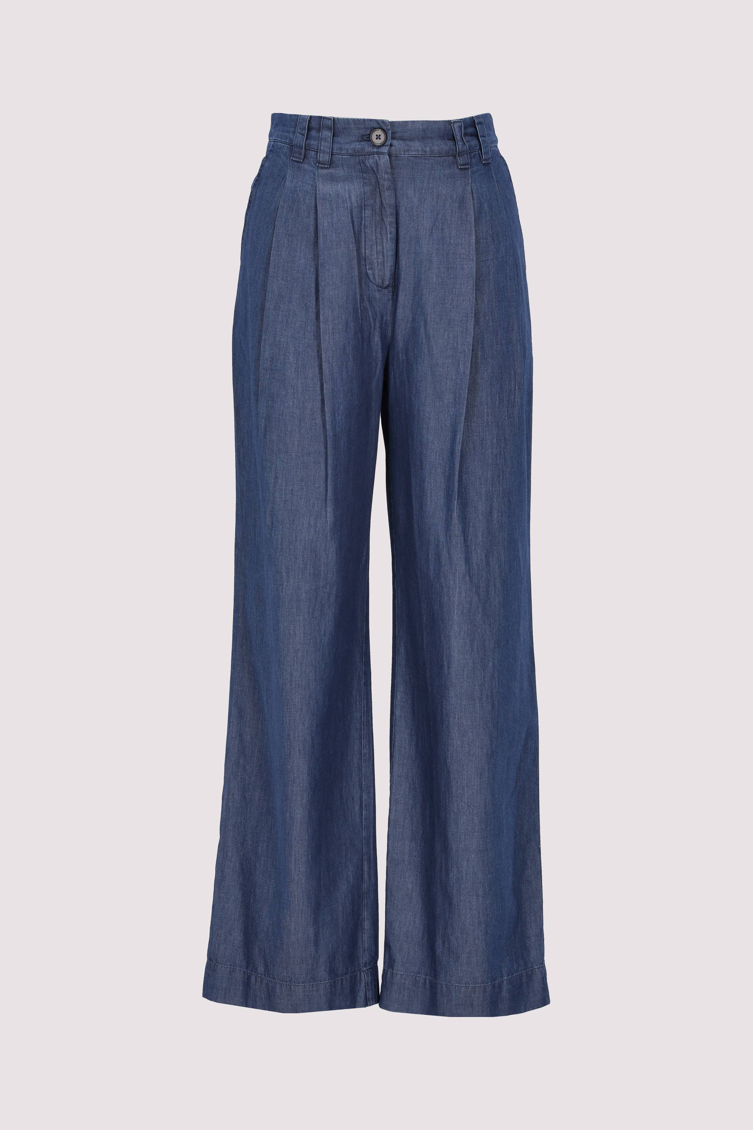 Woven pants, long length, stra