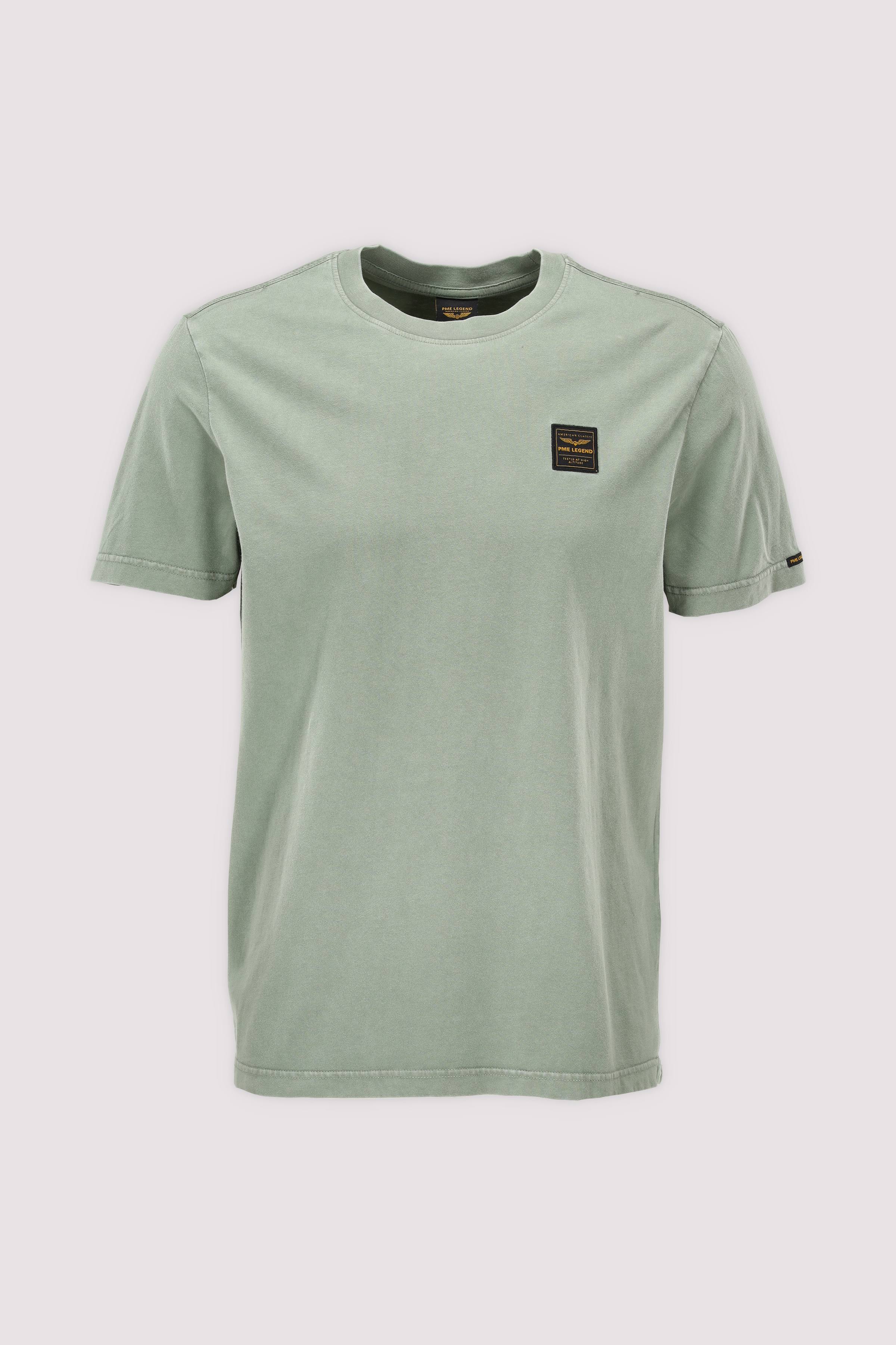 Short sleeve r-neck washed gar