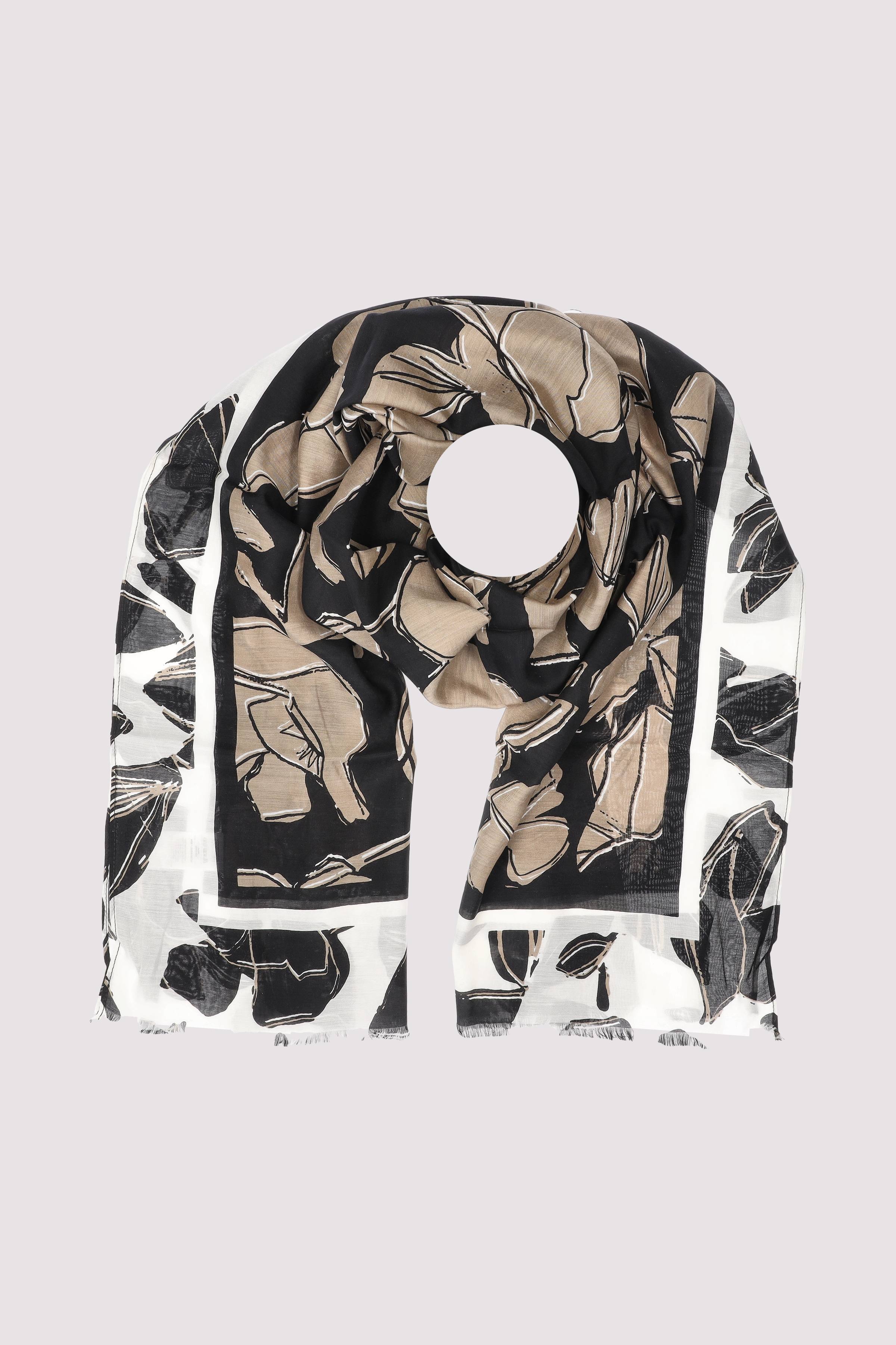 Scarf, woven, cupro-modal, var
