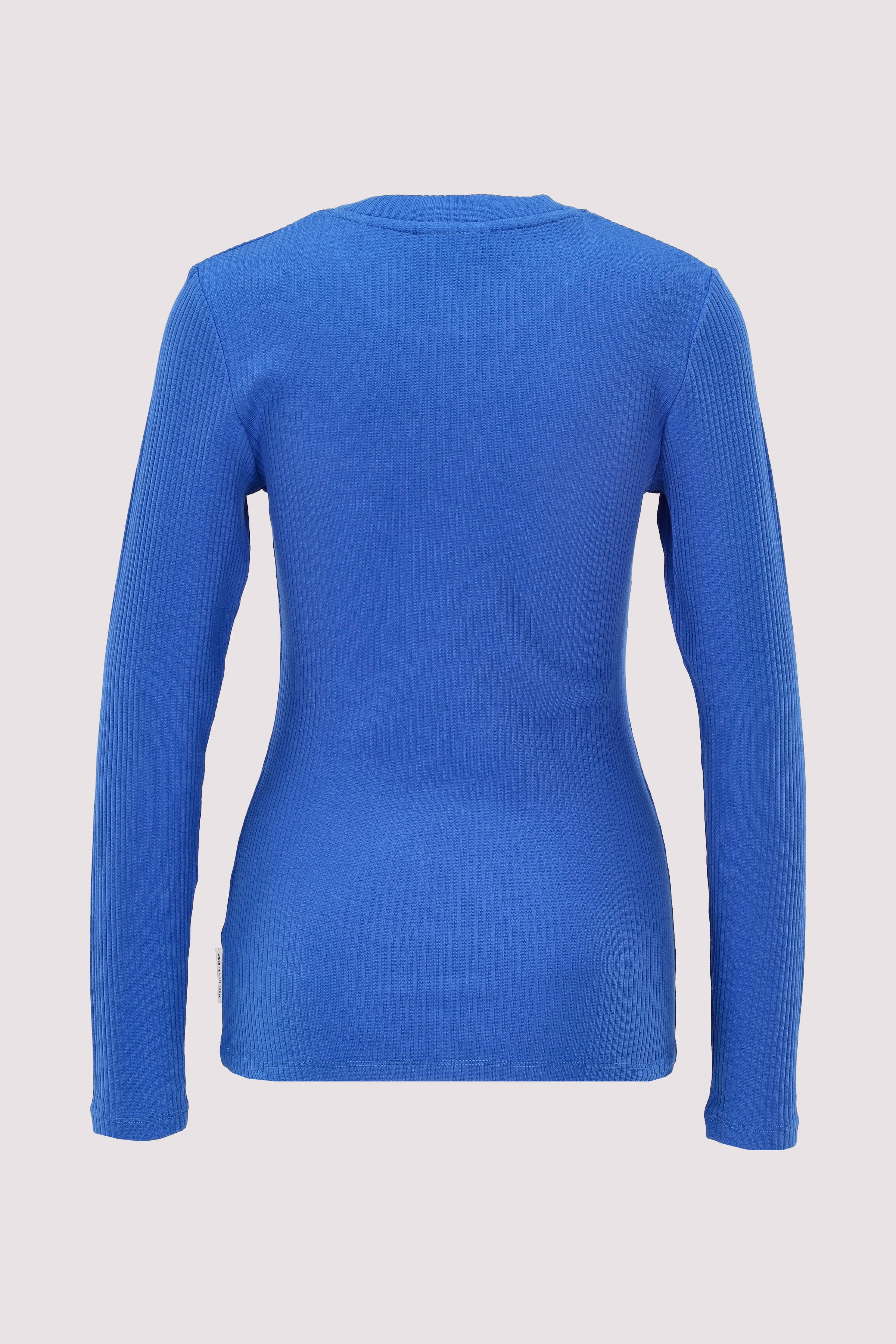 T-Shirt, LSL, Crewneck, Rib, S