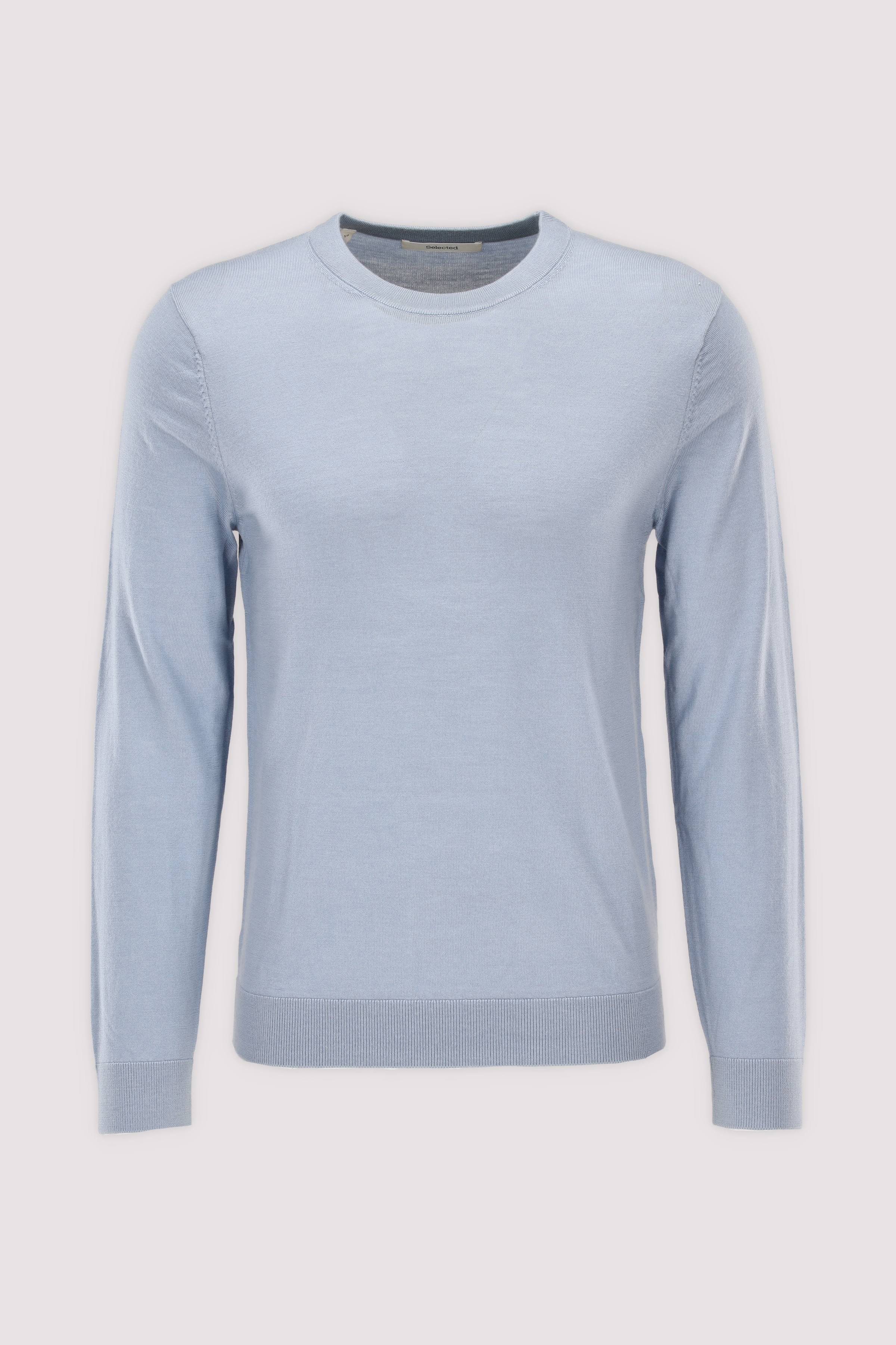 SLHTRAY LS KNIT MERINO CREW NE