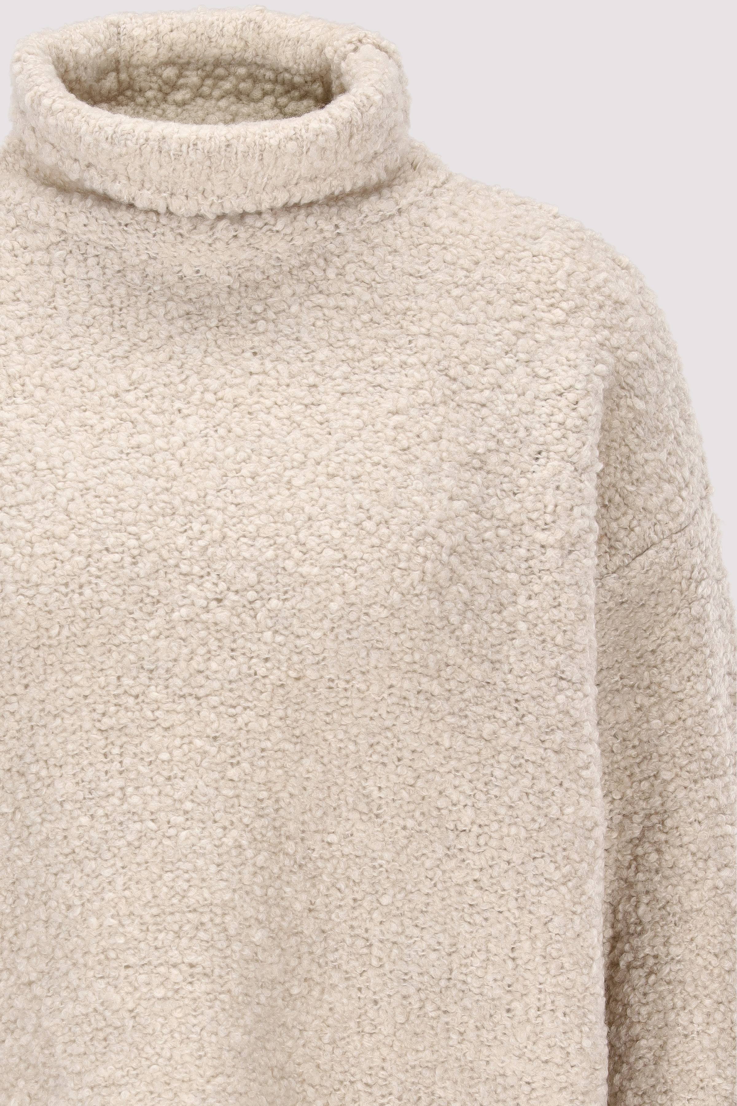 Marc O Polo Casual - Marc O'Polo Rollkragenpullover beige