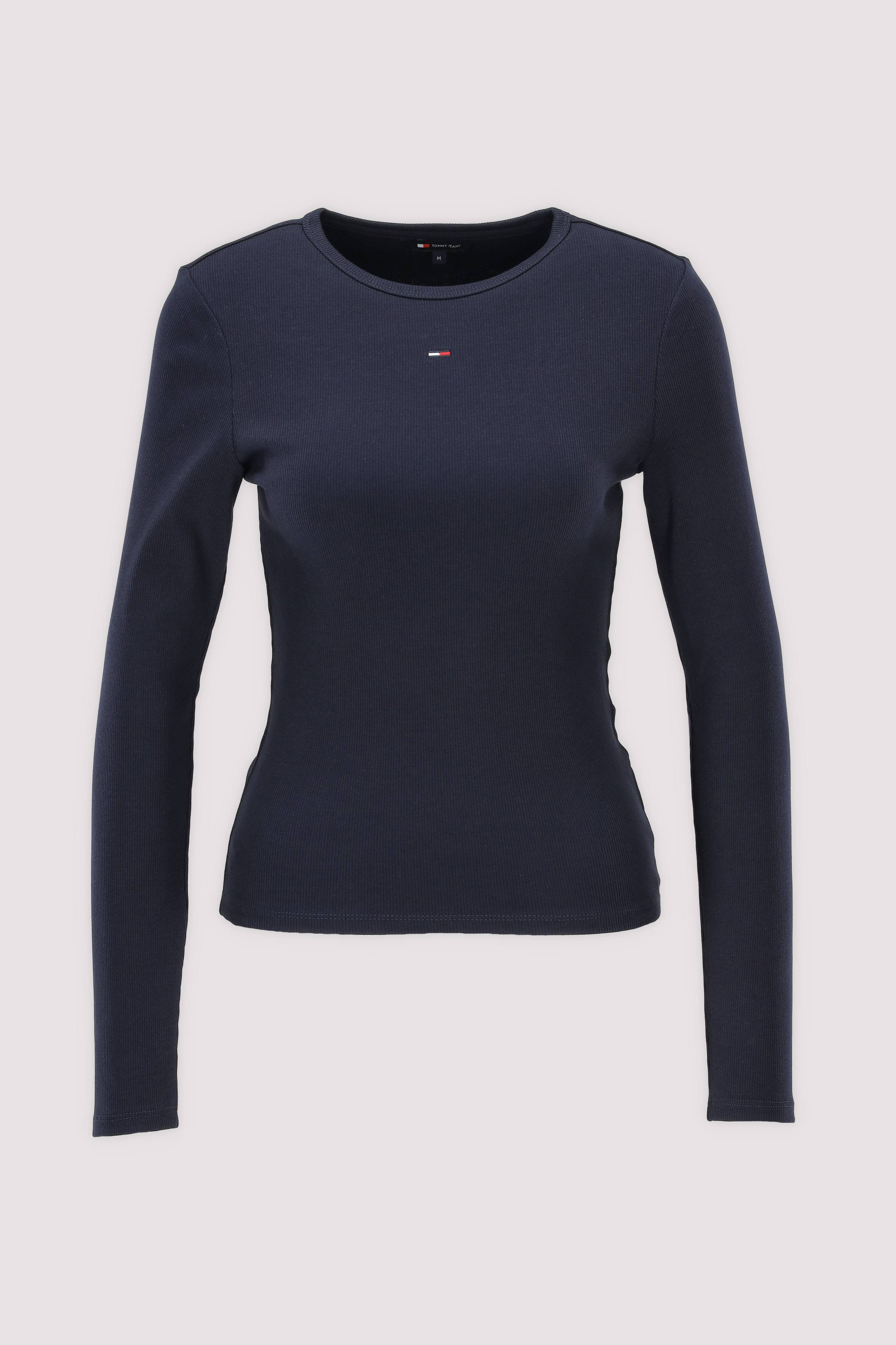 Tommy Jeans Damen Longsleeve Blau