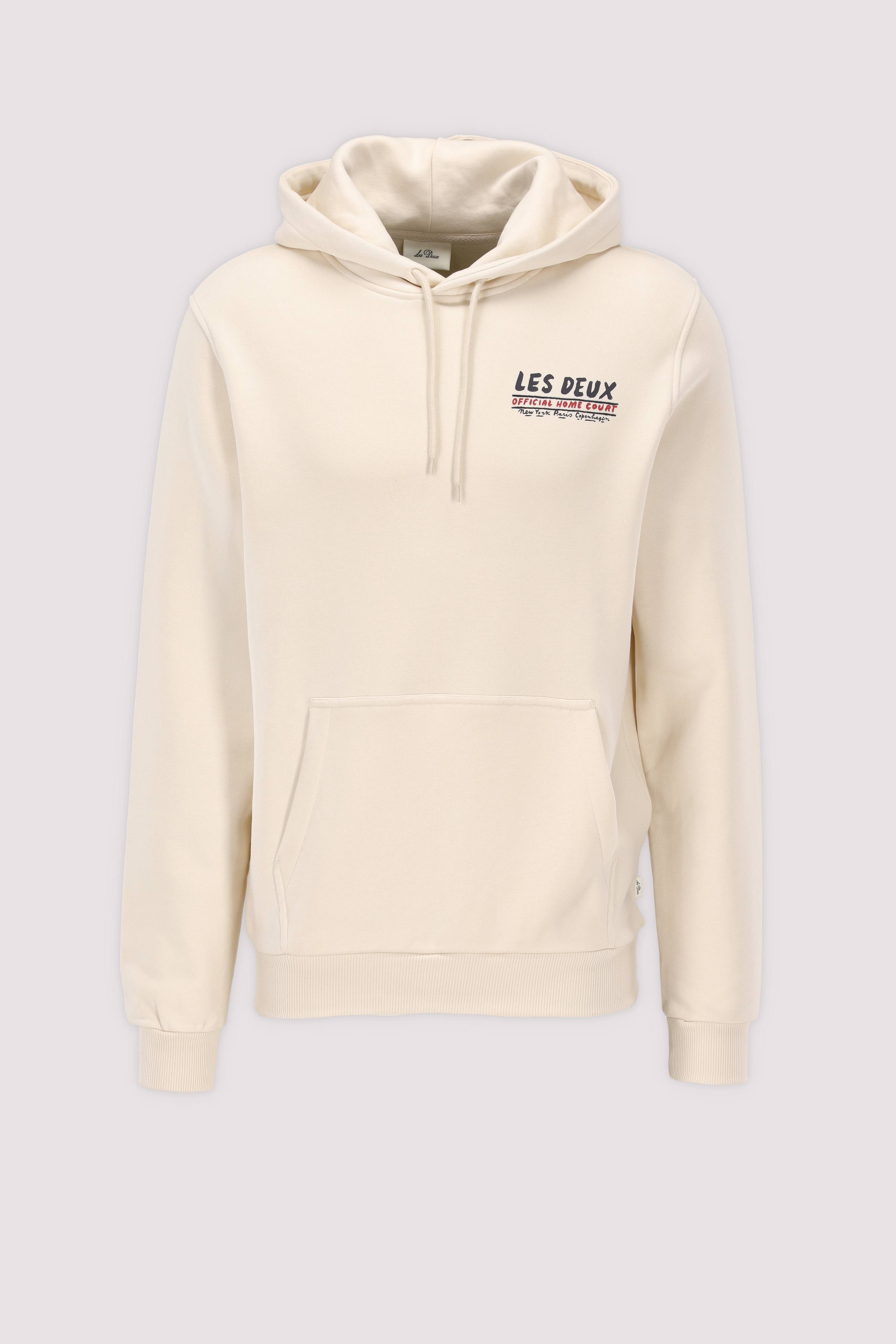 Les Deux Hoodie Ivory hochwertiges Basic