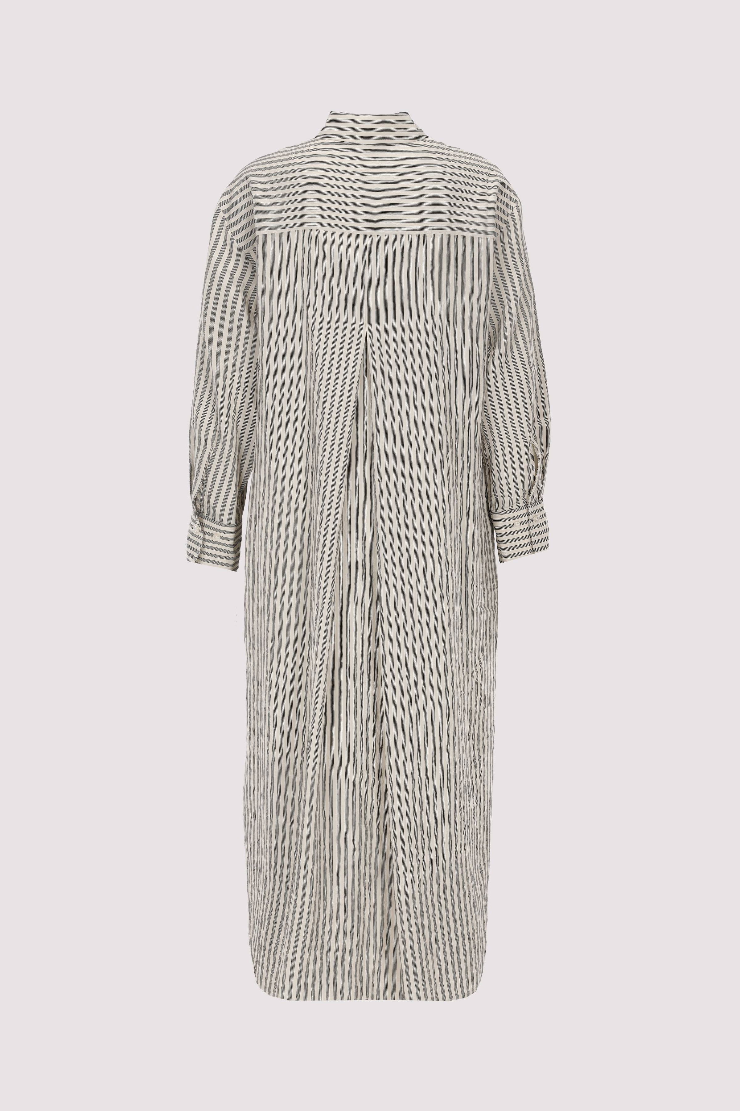 CRINKLE VISCOSE LONG SHIRT DRE