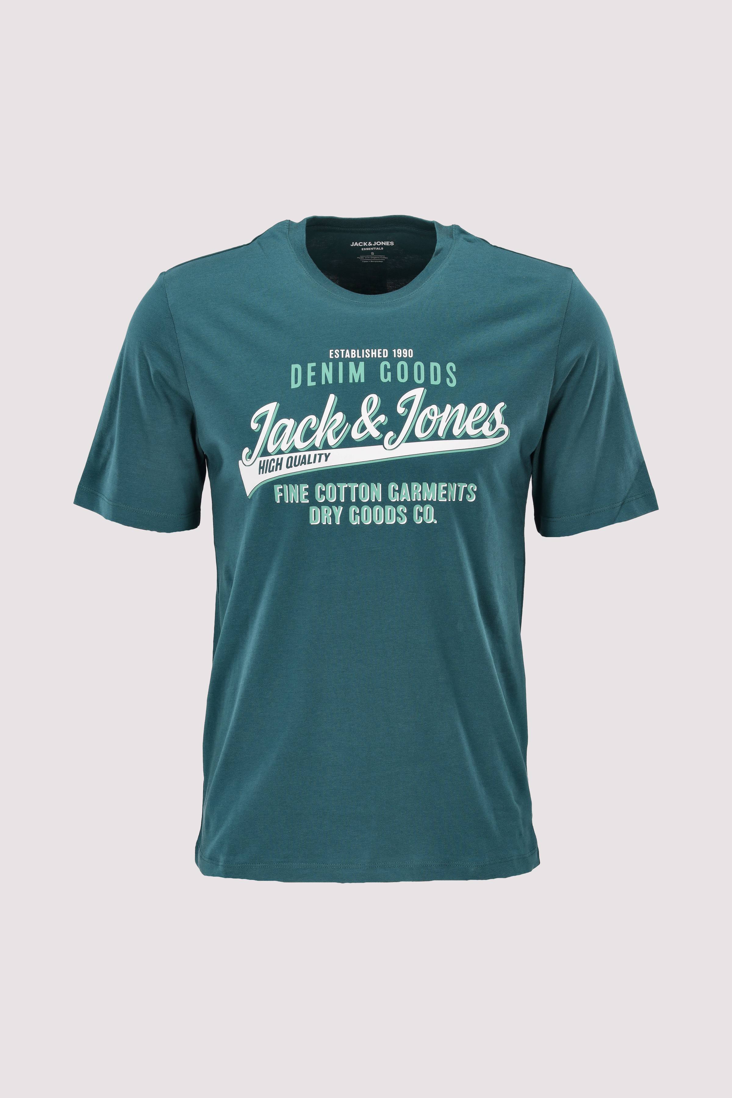 Jack and Jones - JJELOGO TEE SS O-NECK 2 COL AW Jack and Jones - JJELOGO TEE SS O-NECK 2 COL AW