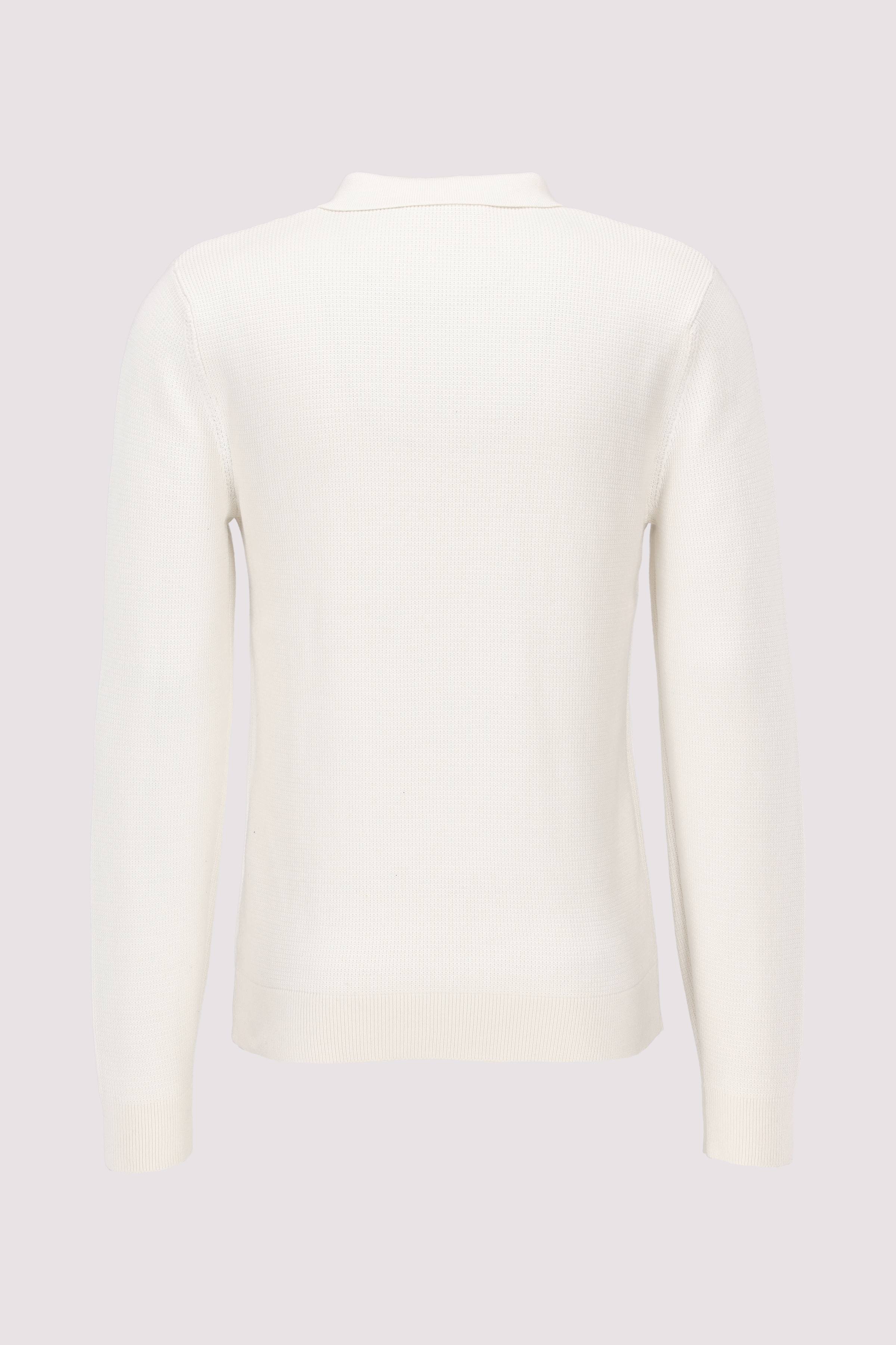 Selected - SLHDANE LS KNIT STRUCTURE POLO Selected - SLHDANE LS KNIT STRUCTURE POLO