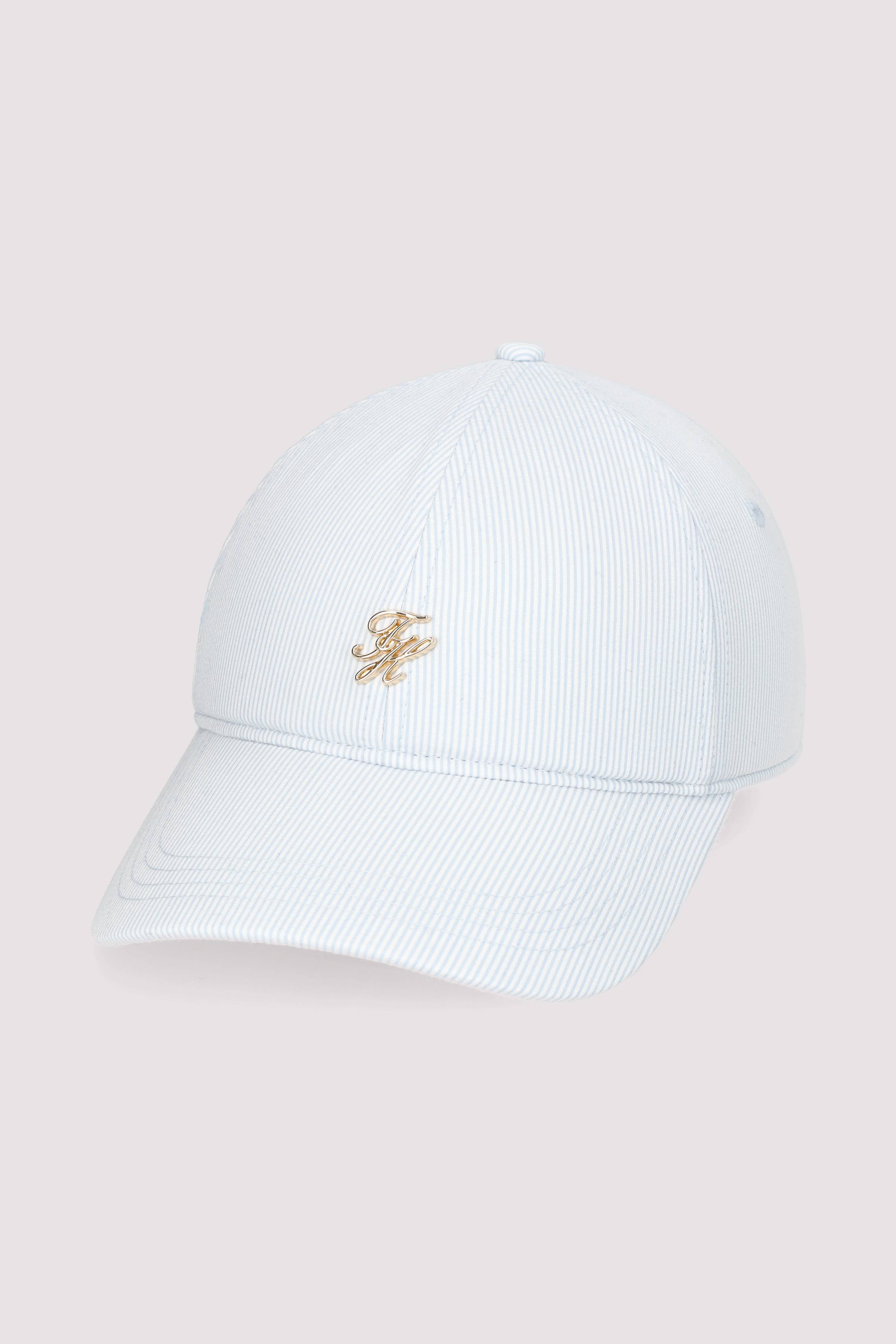 TH SCRIPT STRIPED CAP
