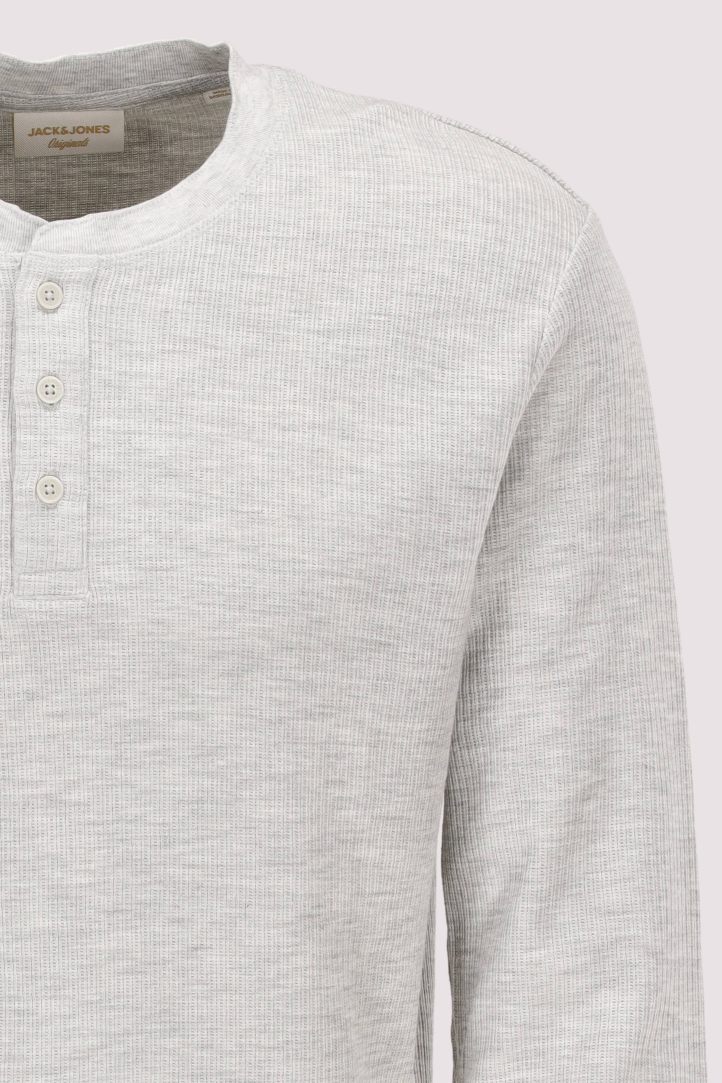 Jack and Jones - JORNIAGARA HENLEY LS TEE