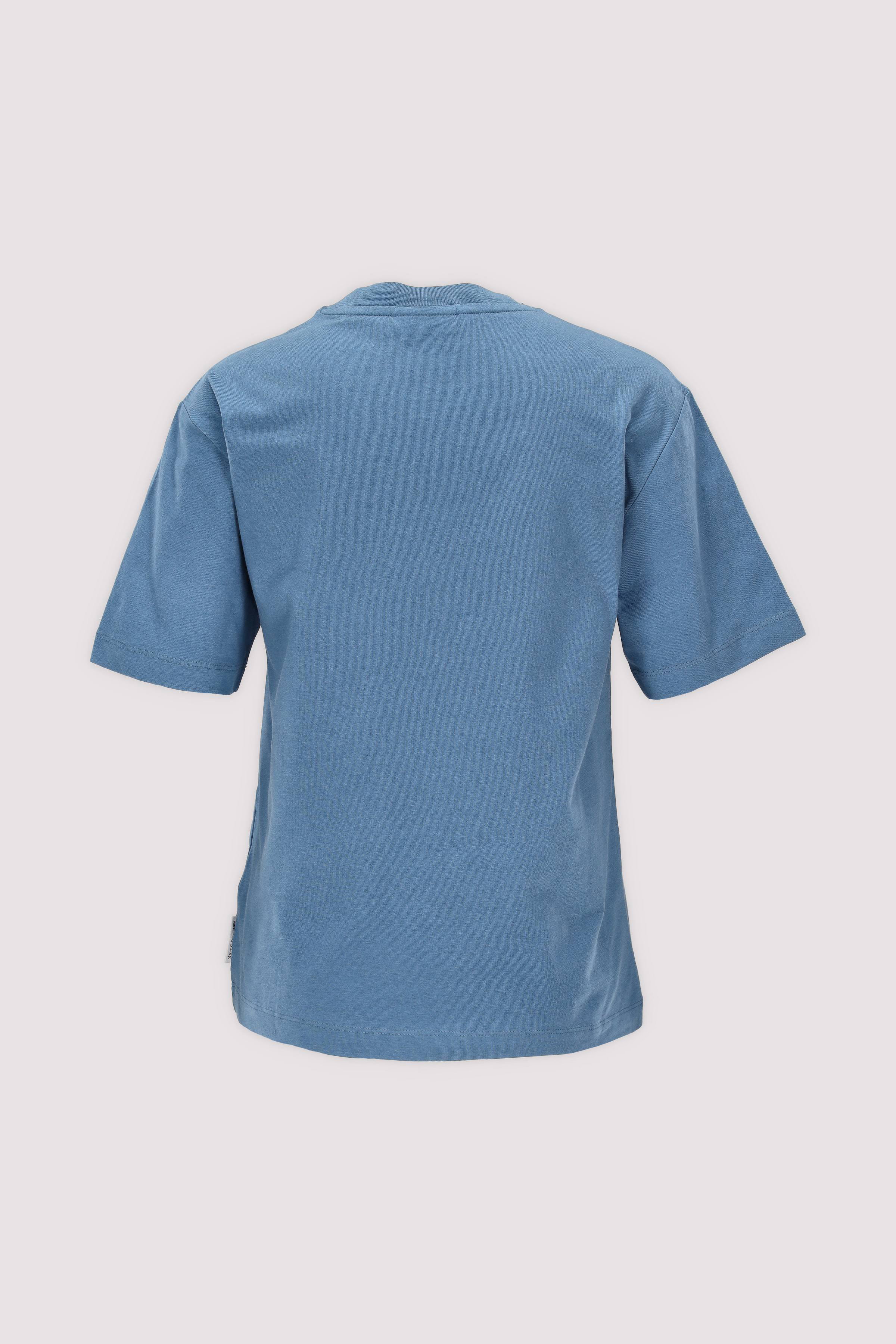Kurzarm-T-Shirt Marc O'Polo in Blau
