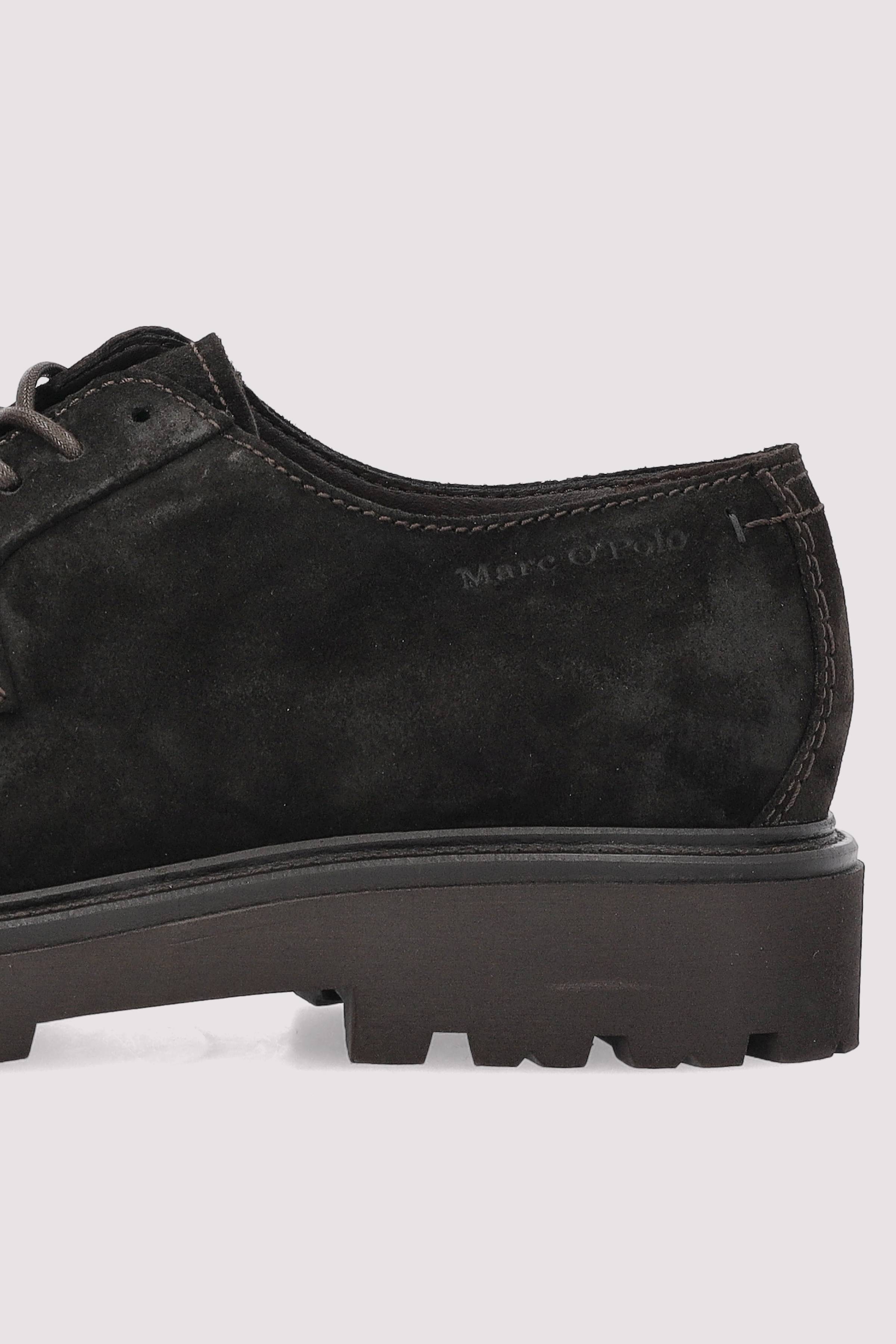 Marc O Polo Schuhe - Marc O'Polo Herren Sneaker Braun Leder