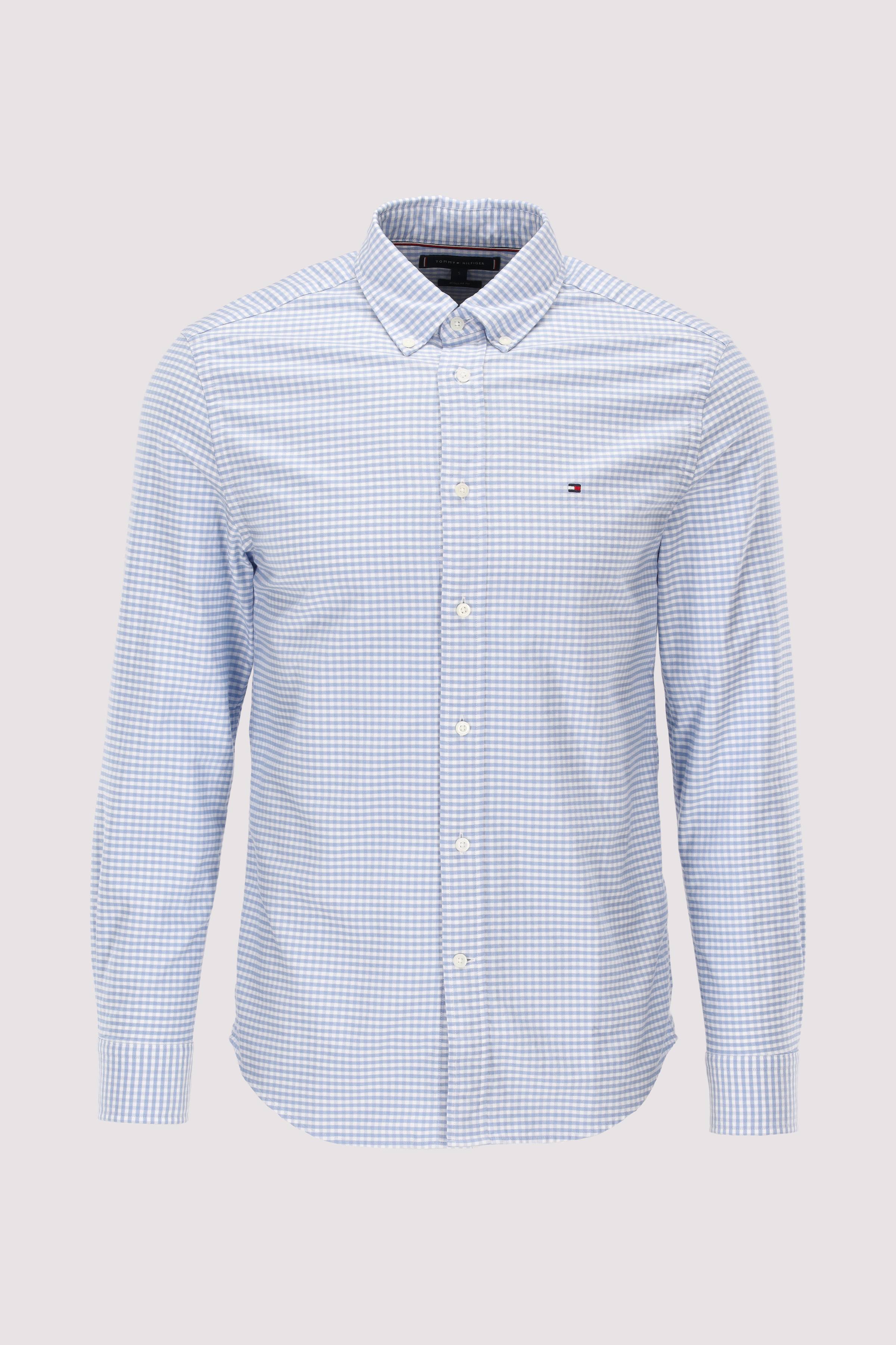 HERITAGE OXFORD GINGHAM RF SHI | Blue | L | 8720637142646