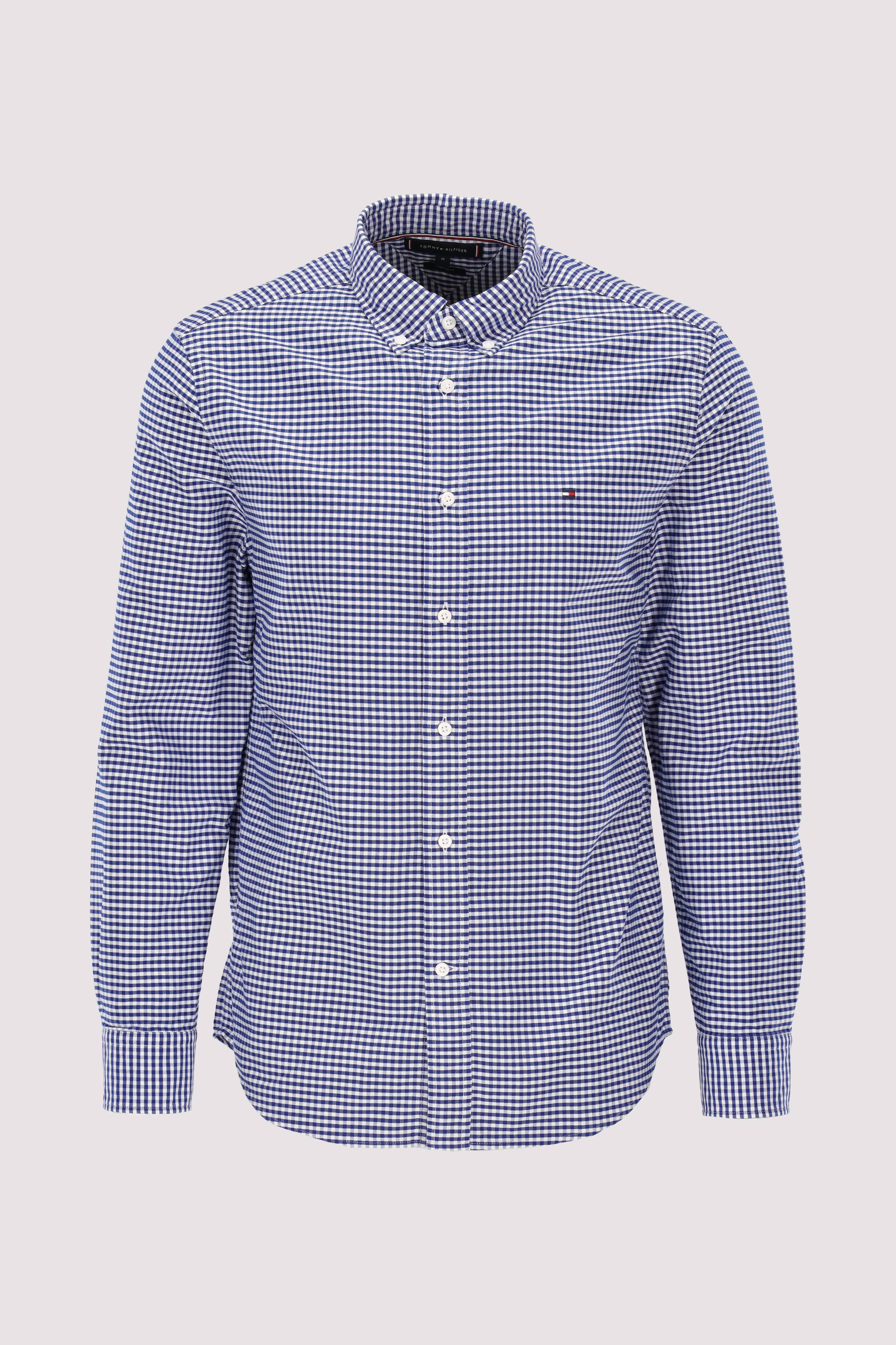 HERITAGE OXFORD GINGHAM RF SHI | Blue | L | 8720637142646