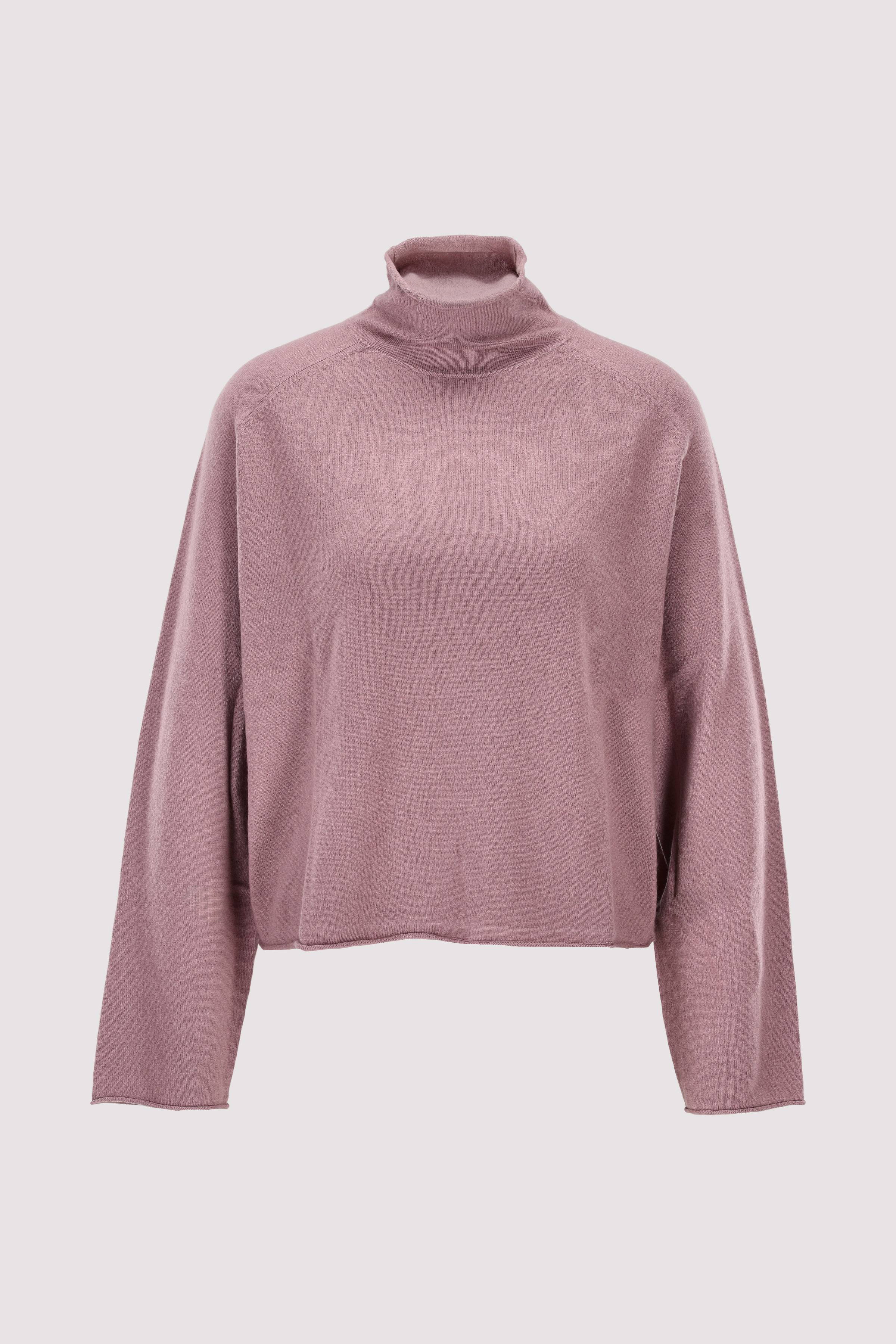 Marc O'Polo V-Ausschnitt-Pullover Mauve