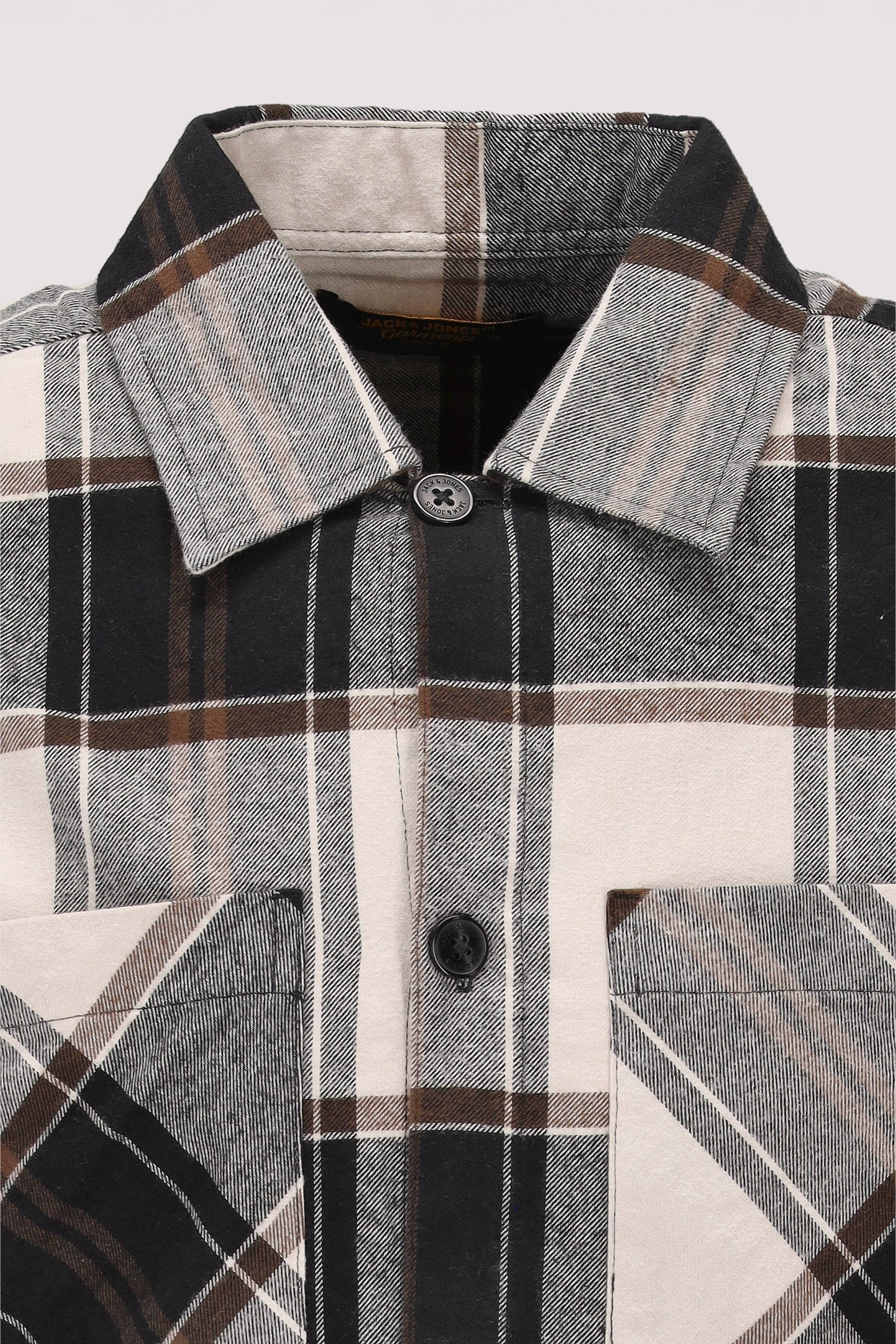 Jack and Jones - Jack and Jones Hemd Cloud dancer/check