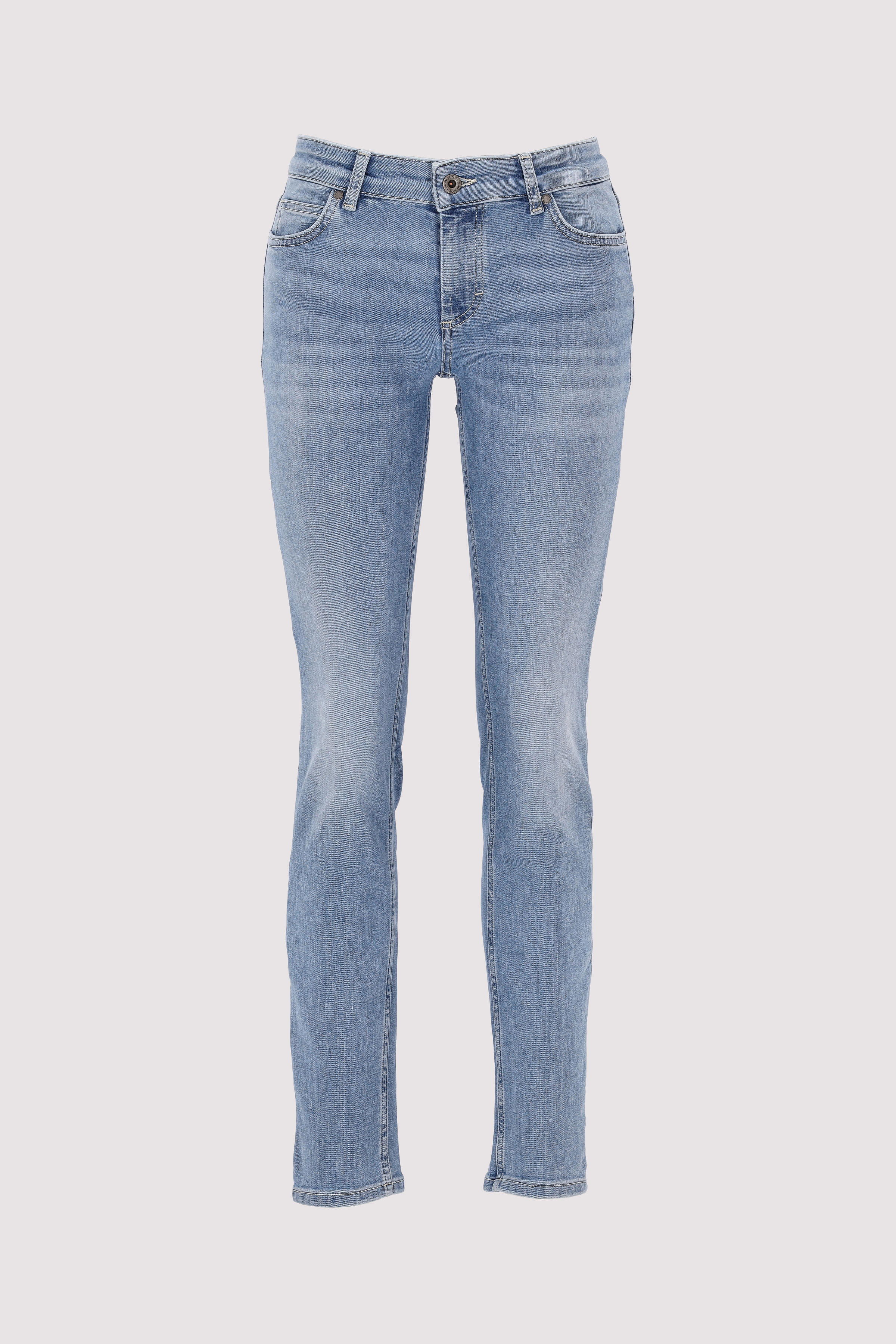 Marc O´Polo International - Denim Trouser, mid waist, slim