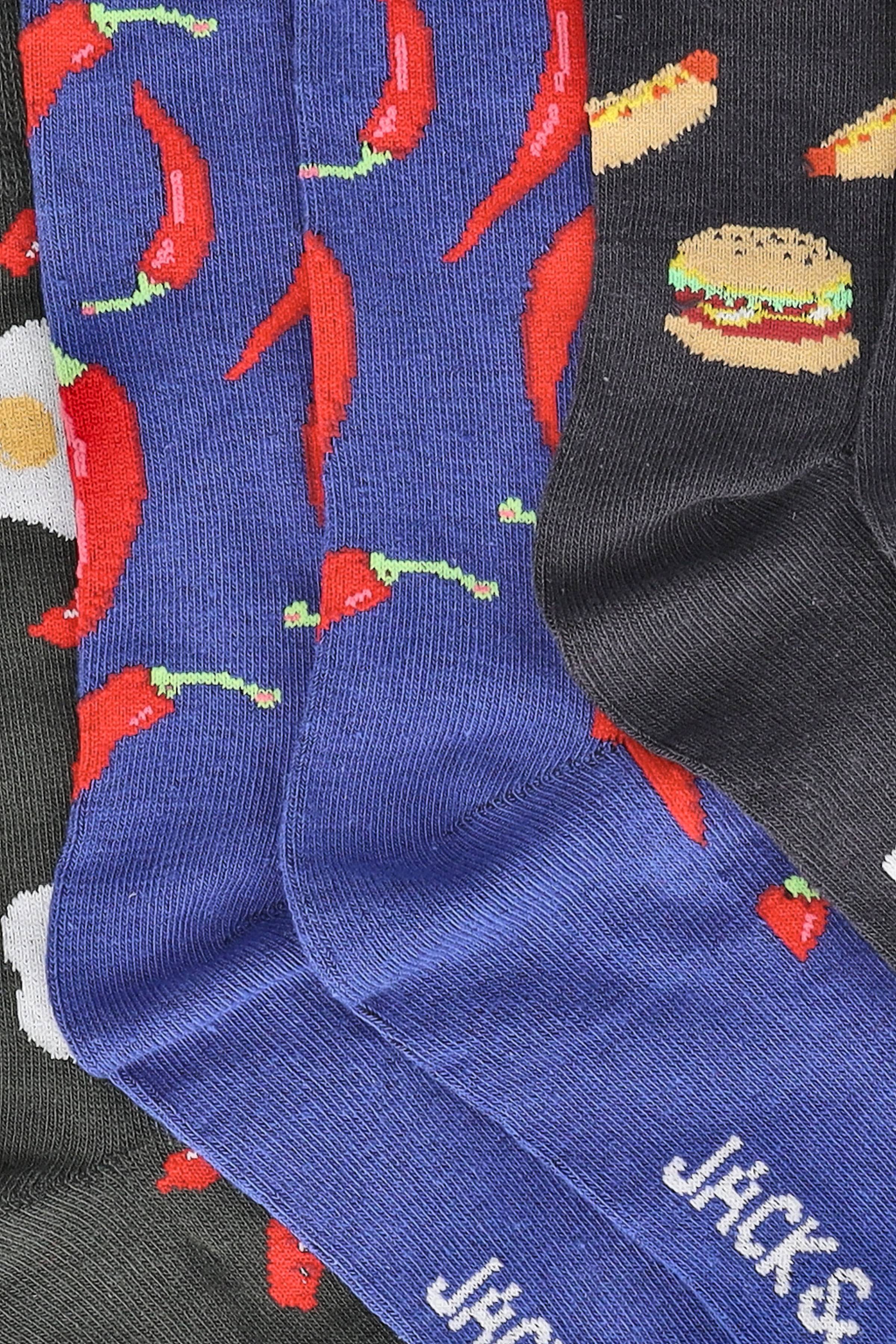 JACHOT FOOD SOCKS 3 PACK