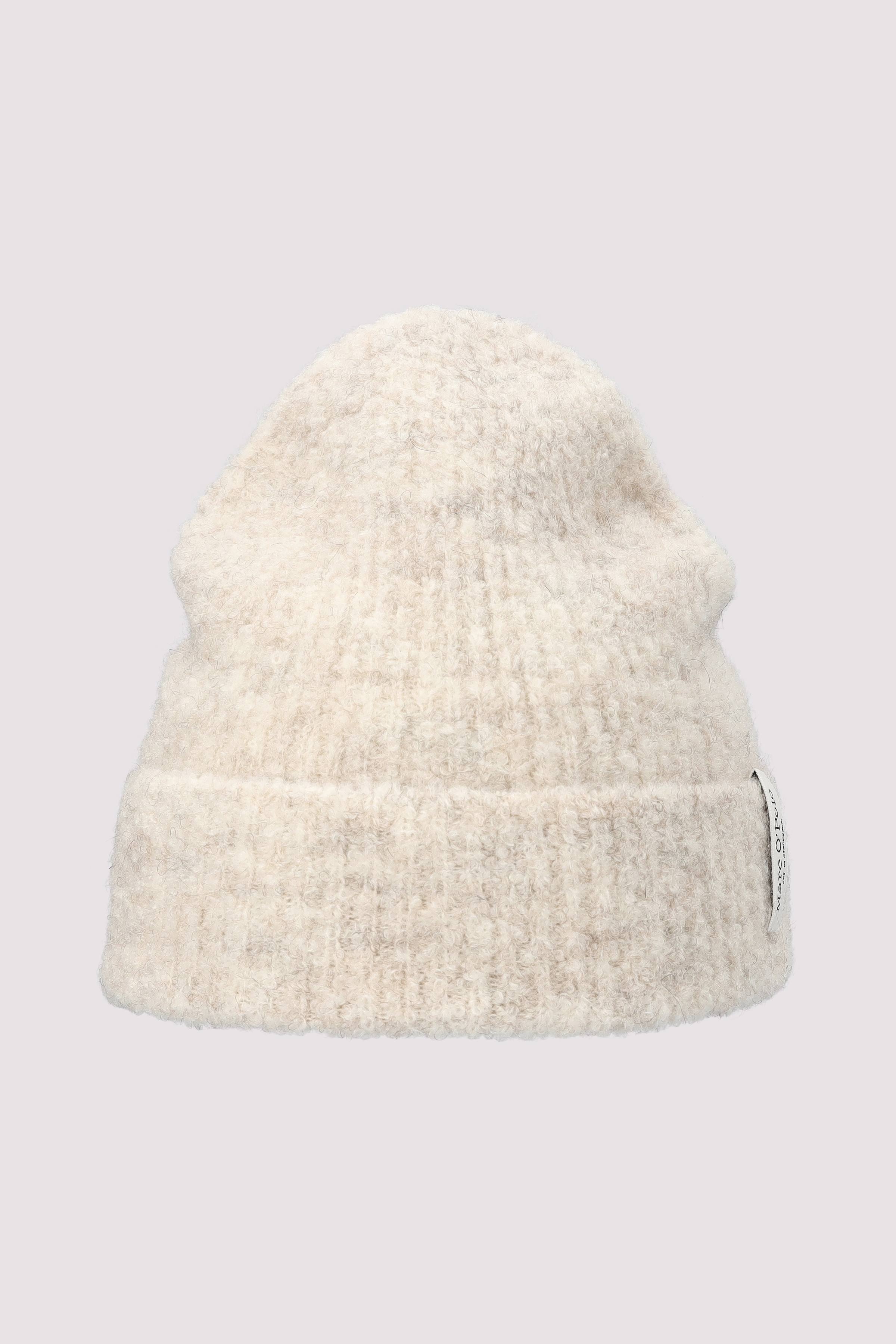 Marc O Polo Casual - Marc O'Polo beige Mütze kuschelig