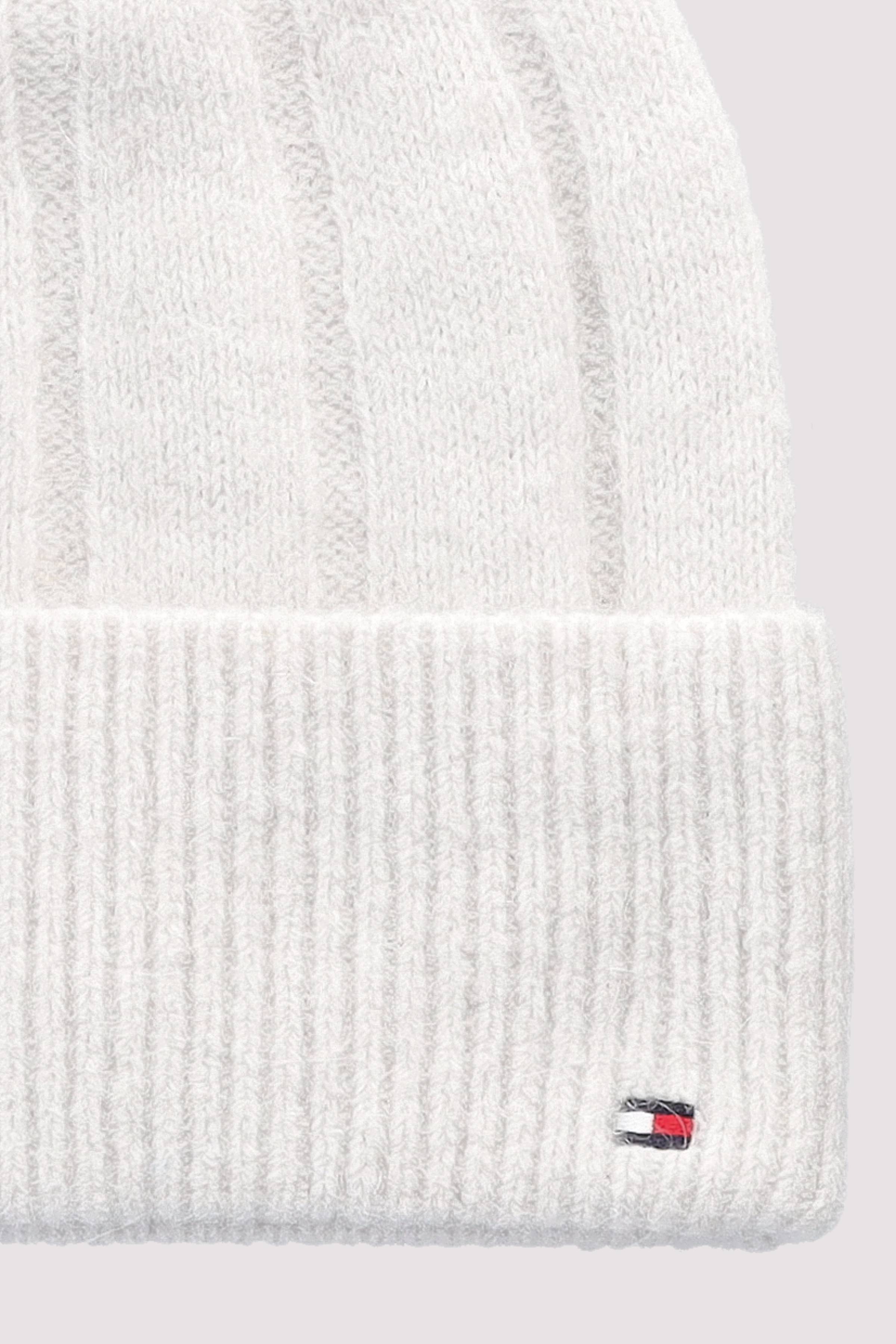 Tommy Hilfiger - TH FLAG FLUFFY BEANIE Tommy Hilfiger - TH FLAG FLUFFY BEANIE