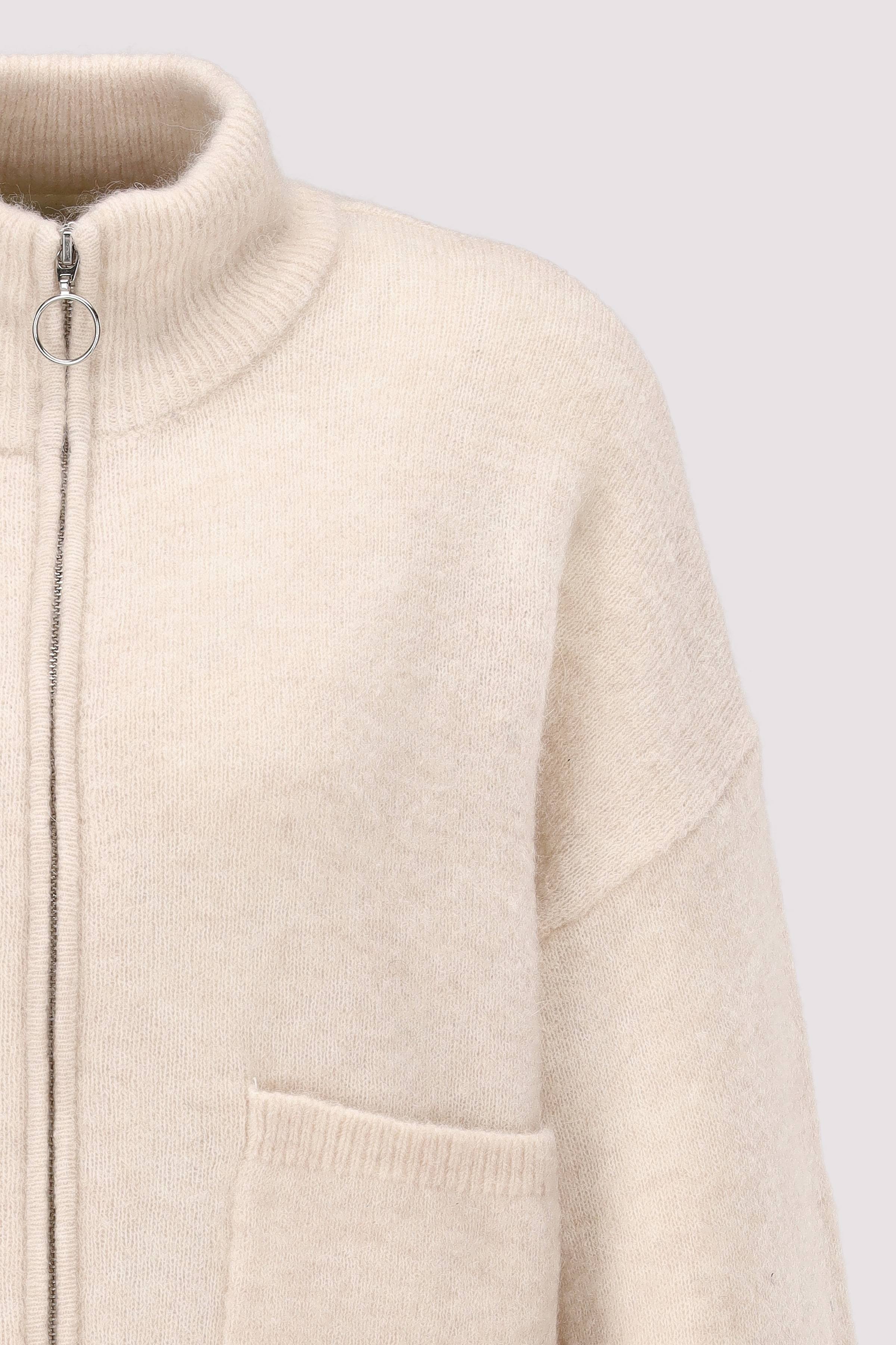 Selected - SLFSIA RAS LS KNIT ZIPPER CARD Selected - SLFSIA RAS LS KNIT ZIPPER CARD