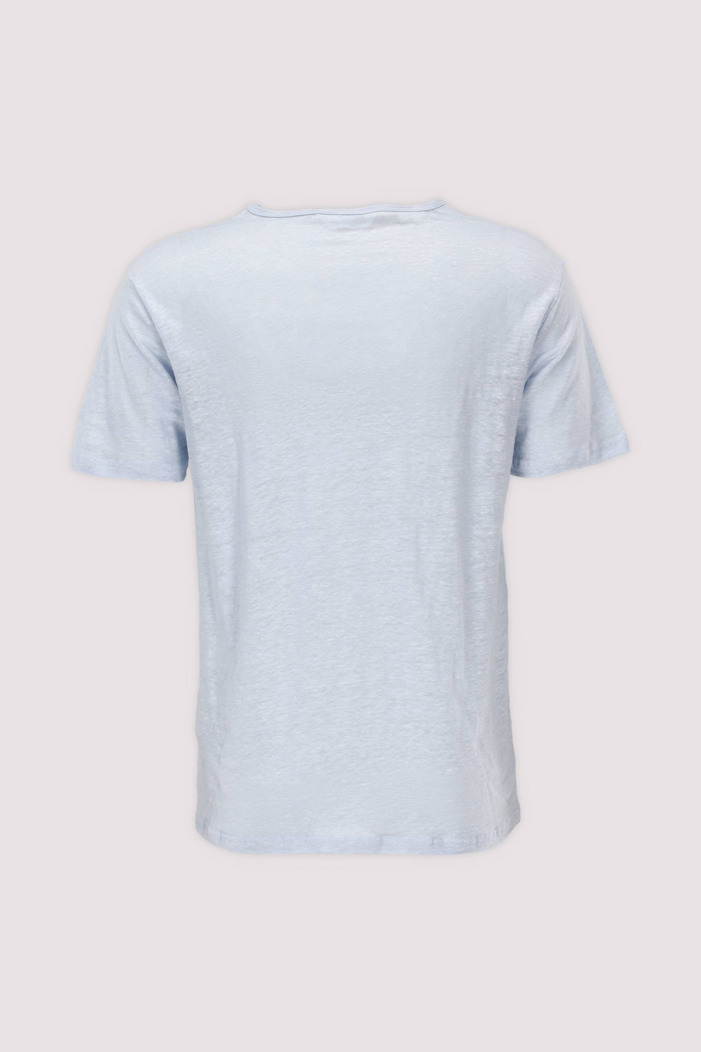 SLHBET LINEN SS O-NECK TEE